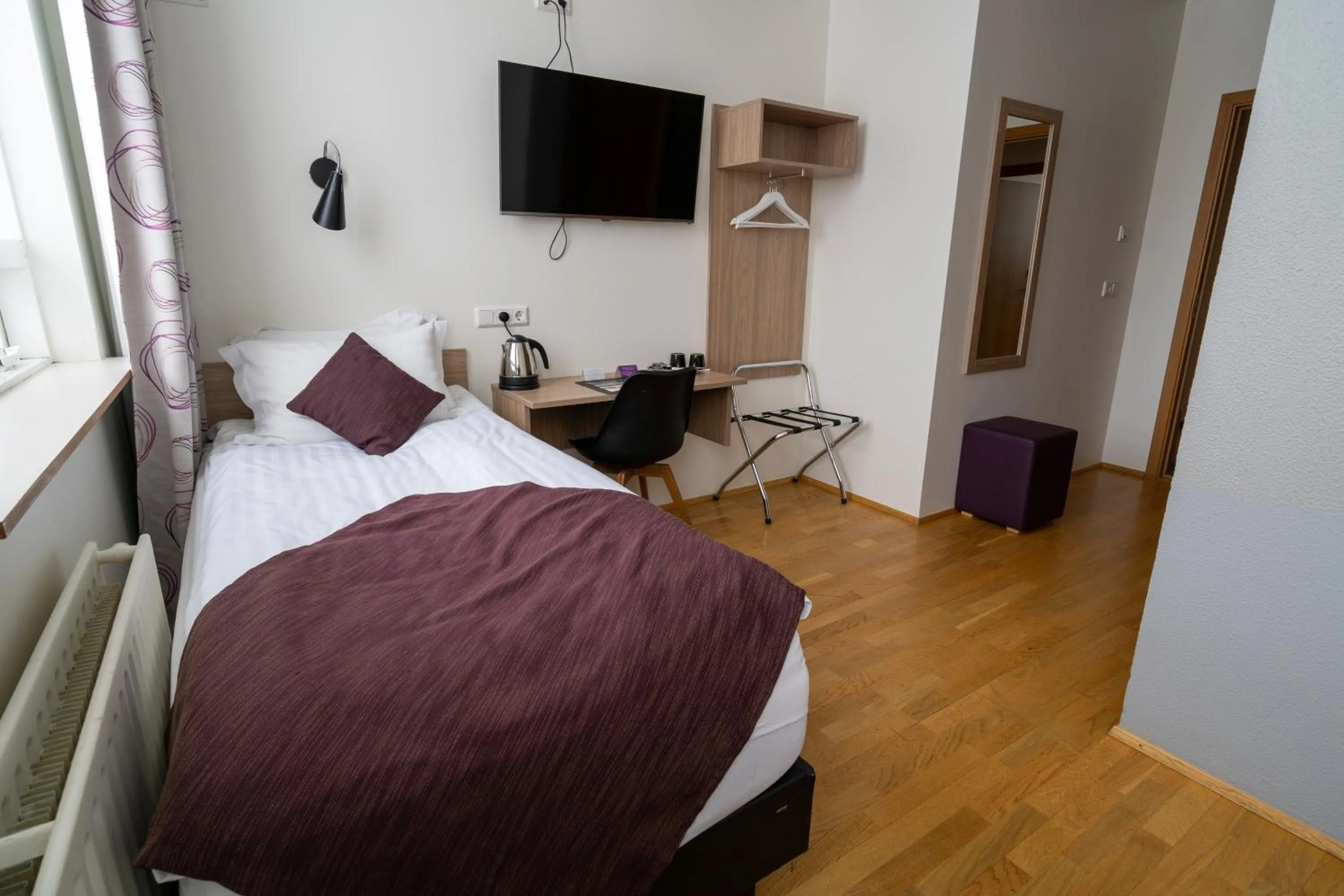 Bed in Hótel Valaskjálf