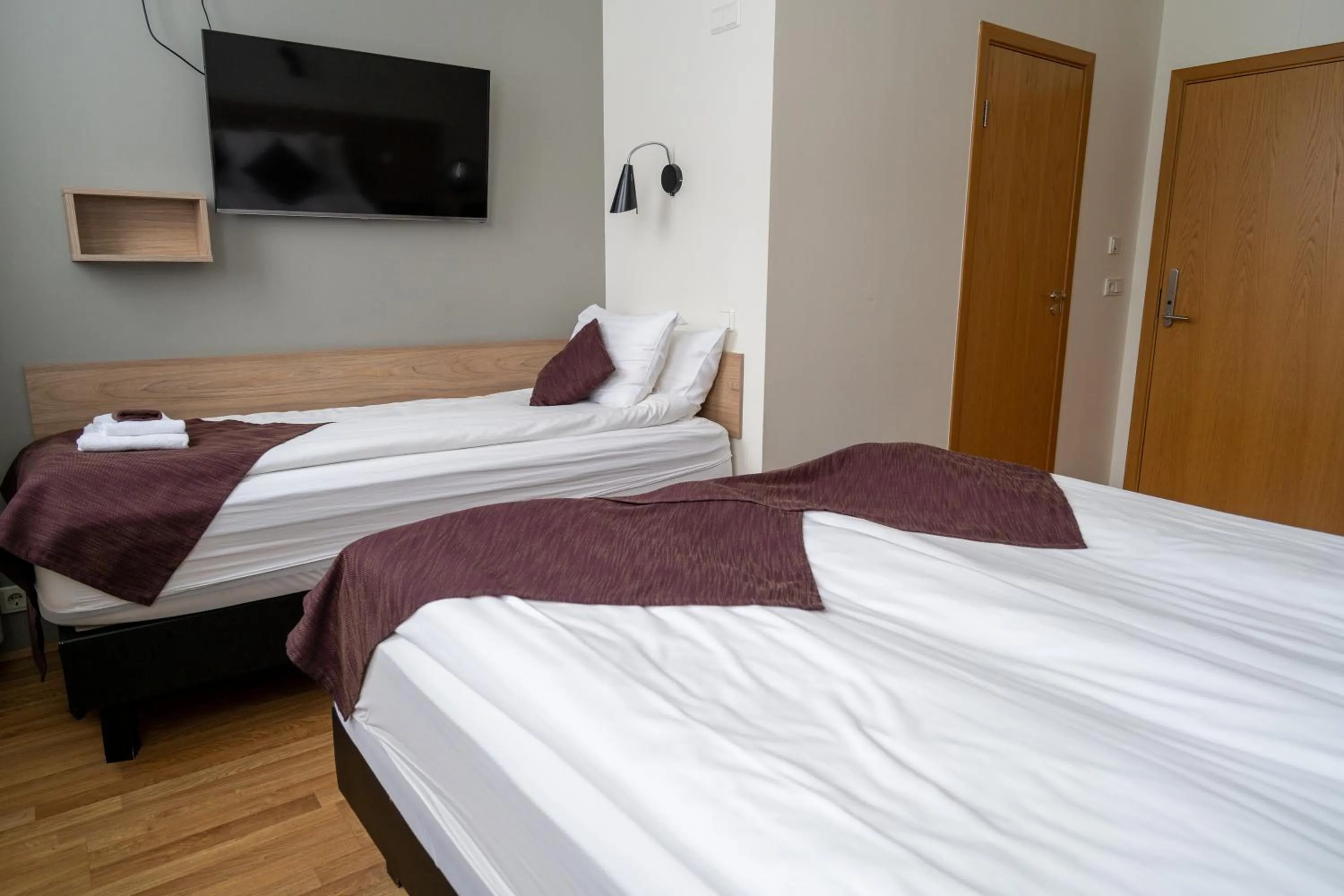 Bed in Hótel Valaskjálf