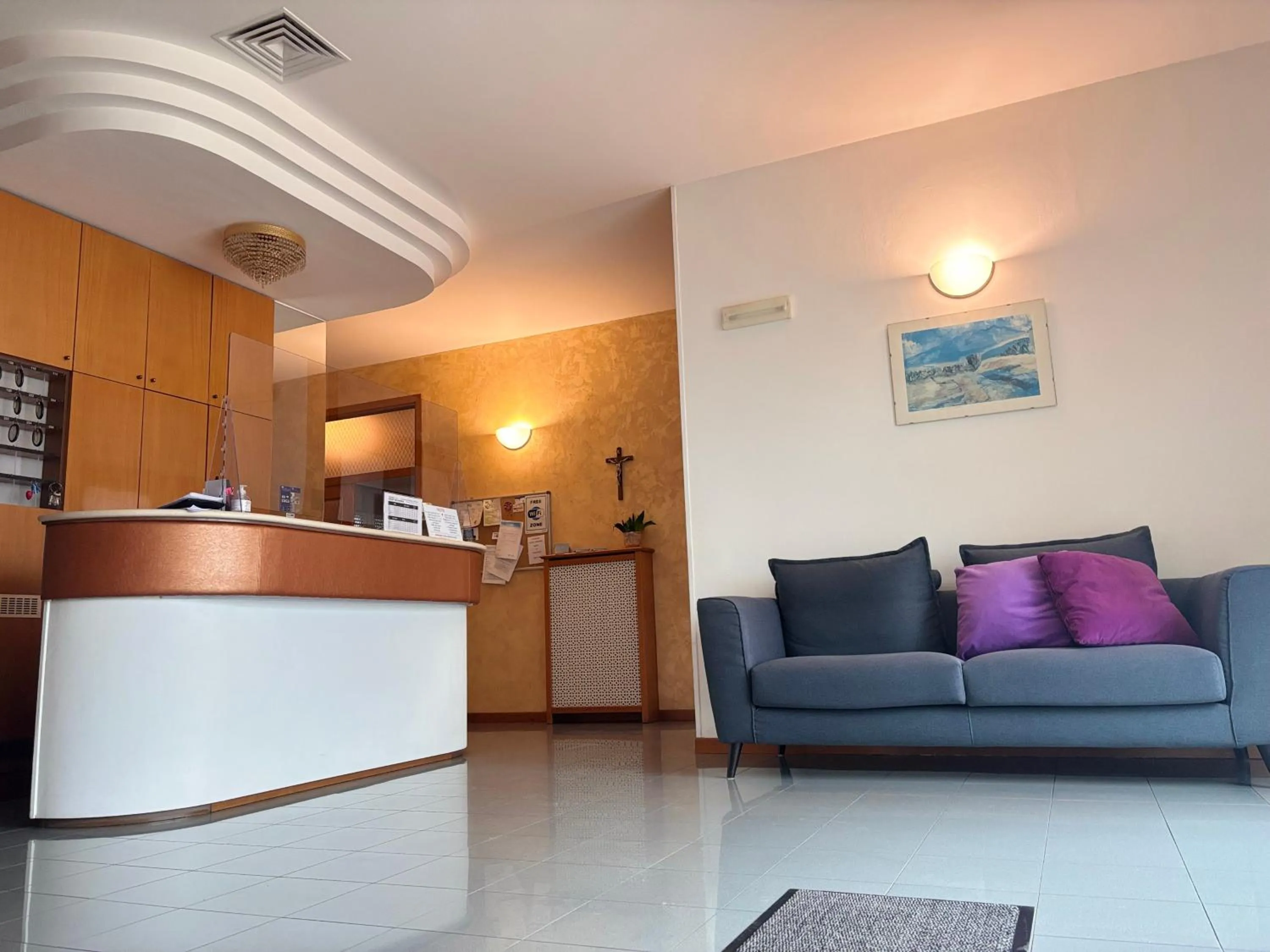 Lobby or reception in Hotel Crocenzi