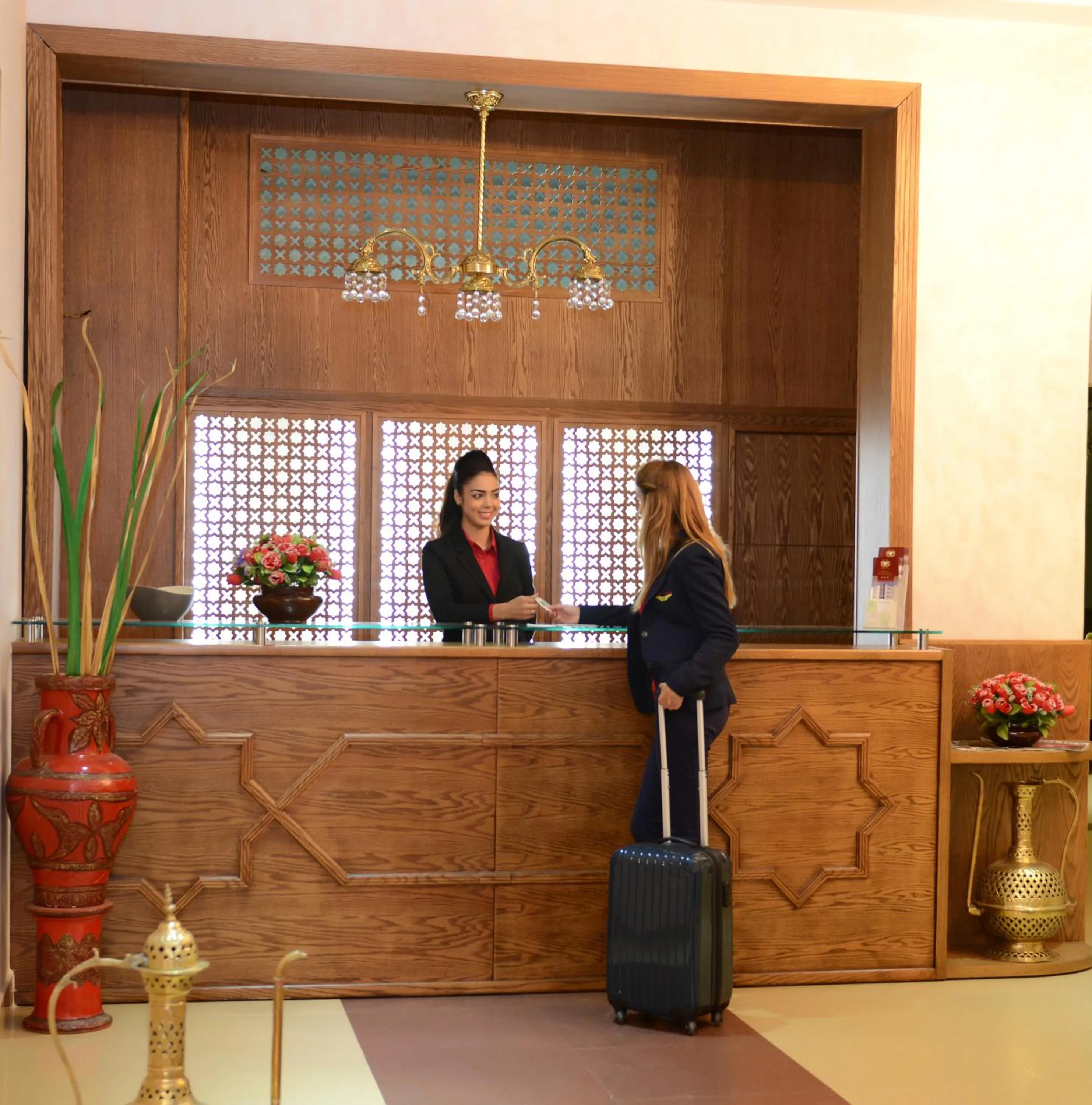Lobby or reception in El Yacouta