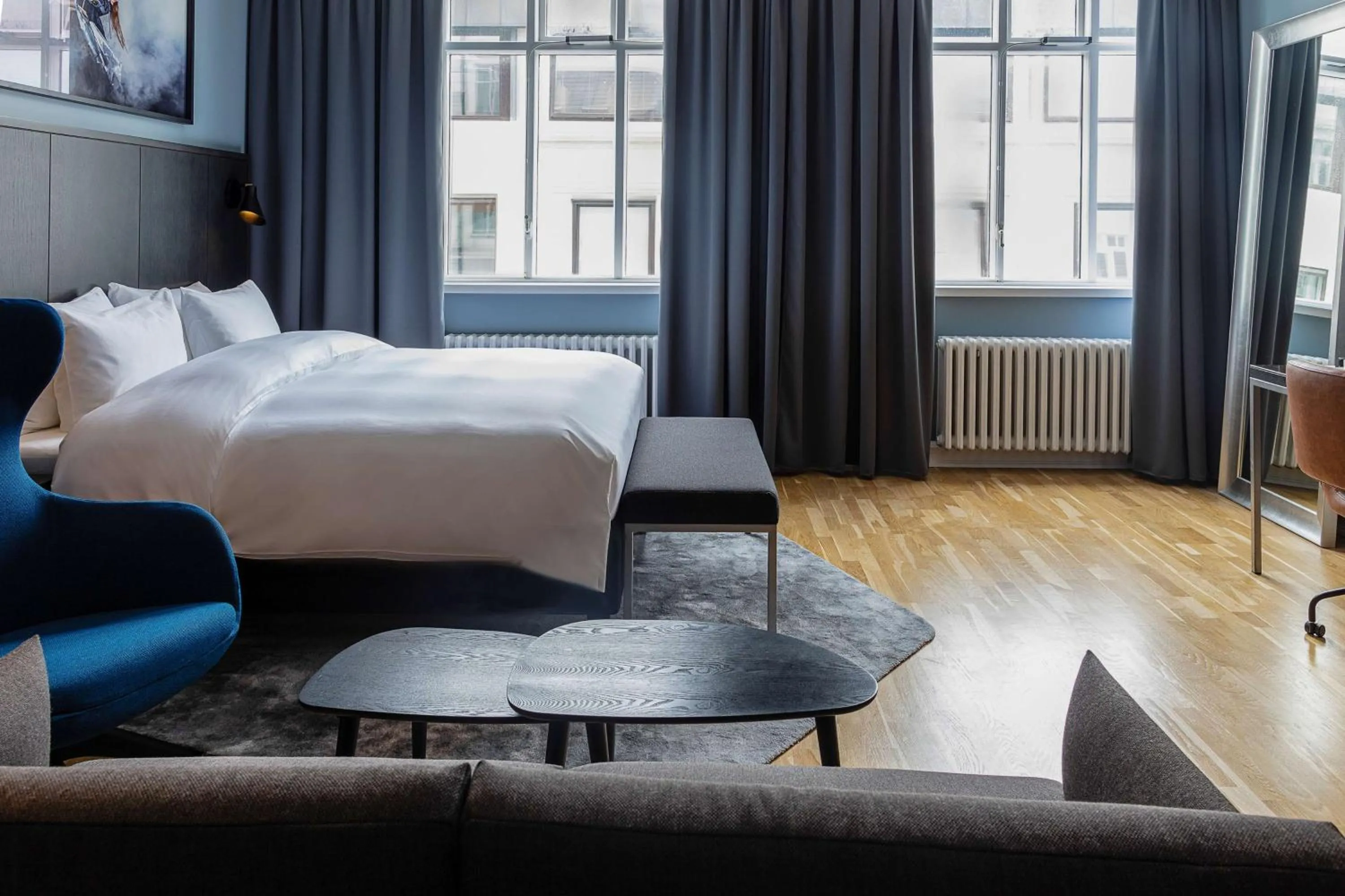 Bedroom, Bed in Radisson Blu 1919 Hotel, Reykjavík