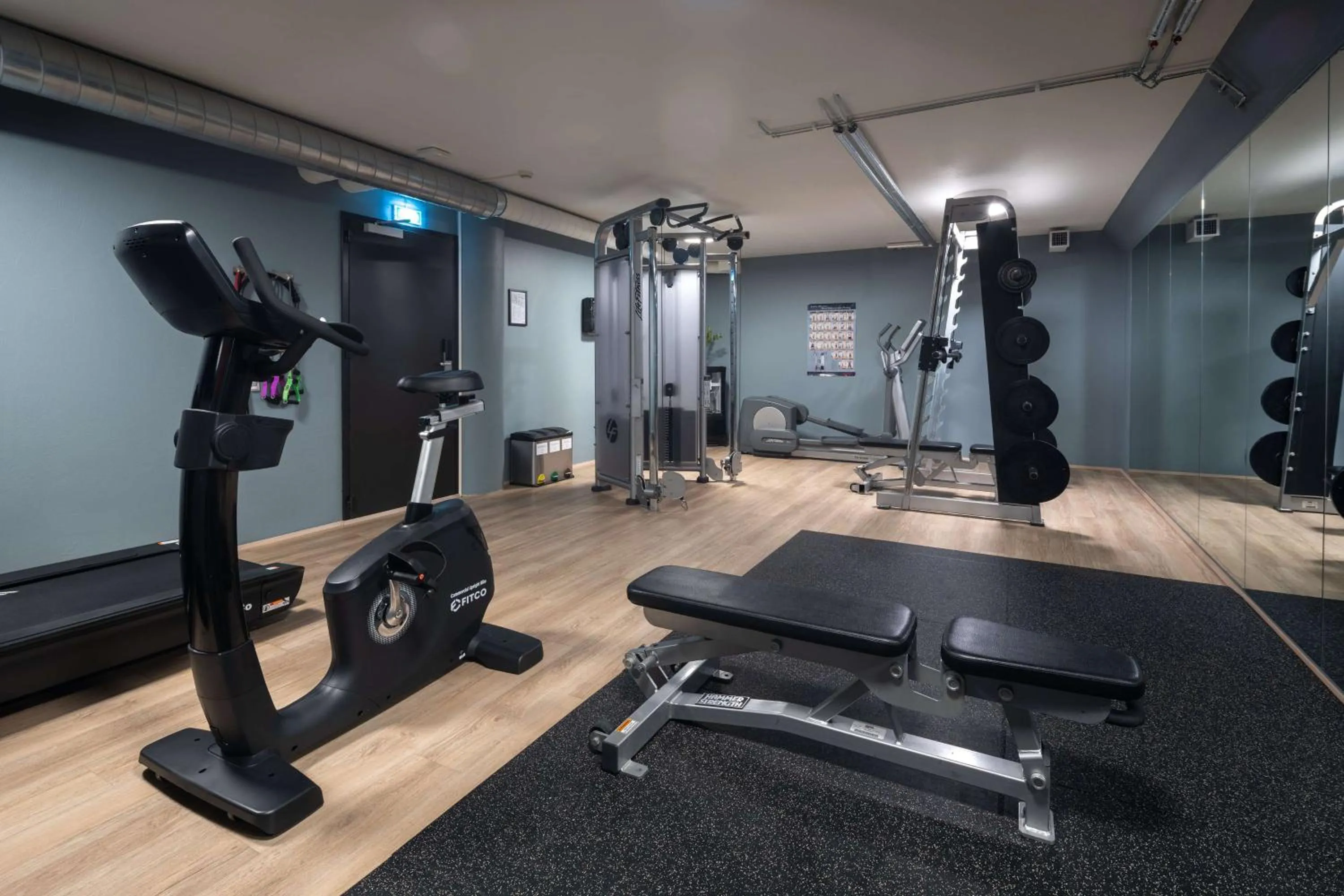 Fitness centre/facilities in Radisson Blu 1919 Hotel, Reykjavík