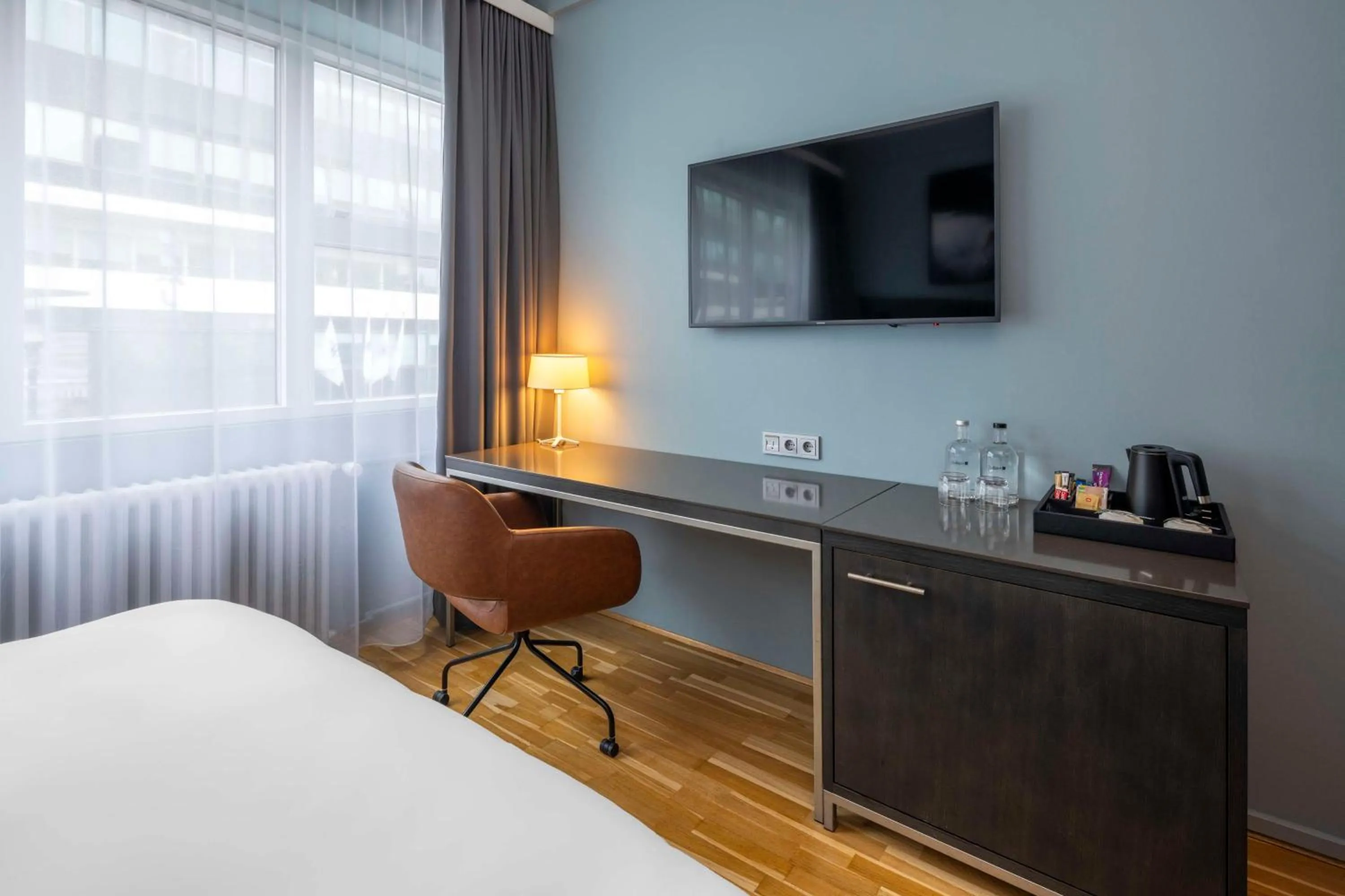 Bedroom, Bed in Radisson Blu 1919 Hotel, Reykjavík