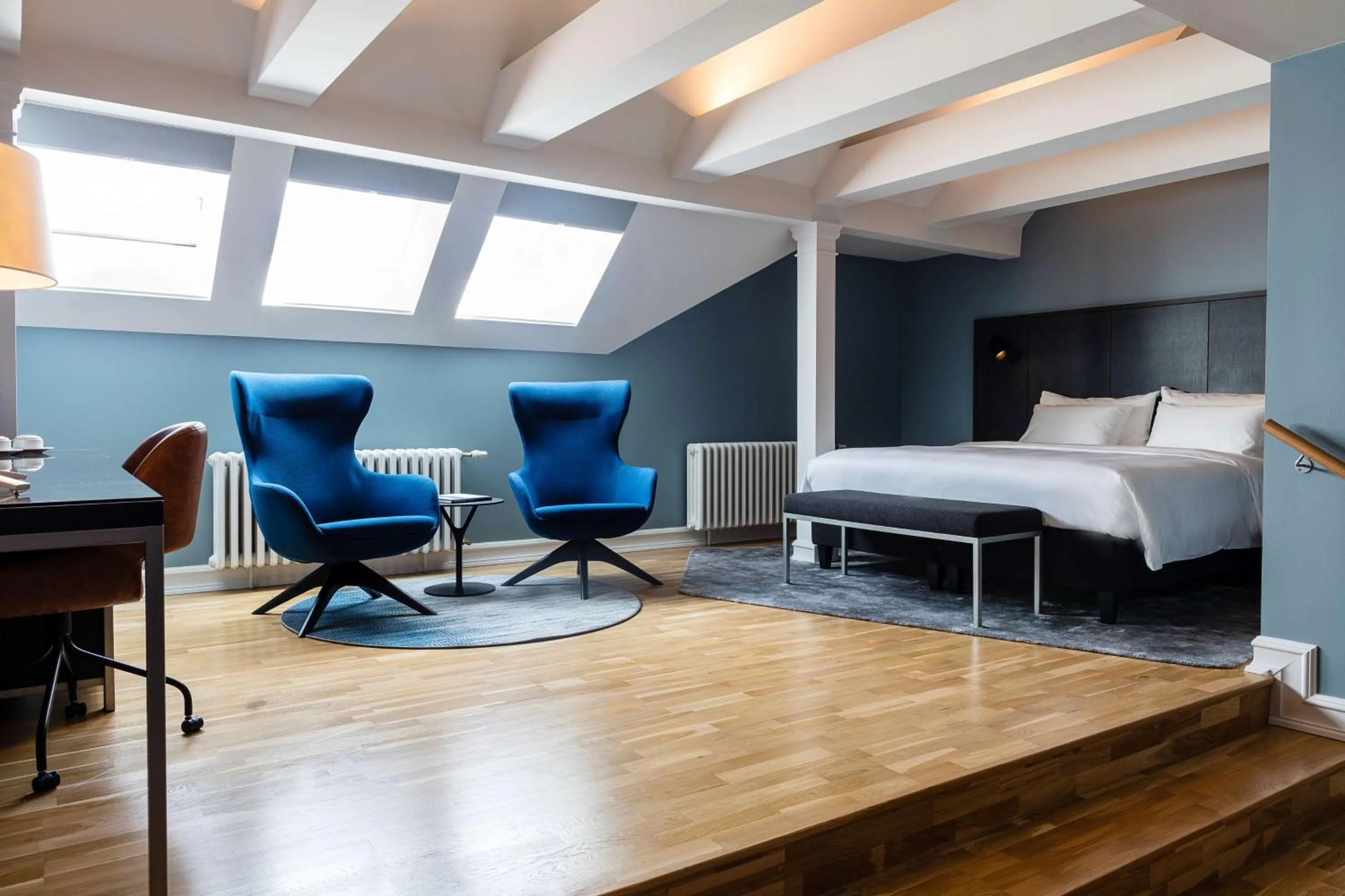 Bed in Radisson Blu 1919 Hotel, Reykjavík