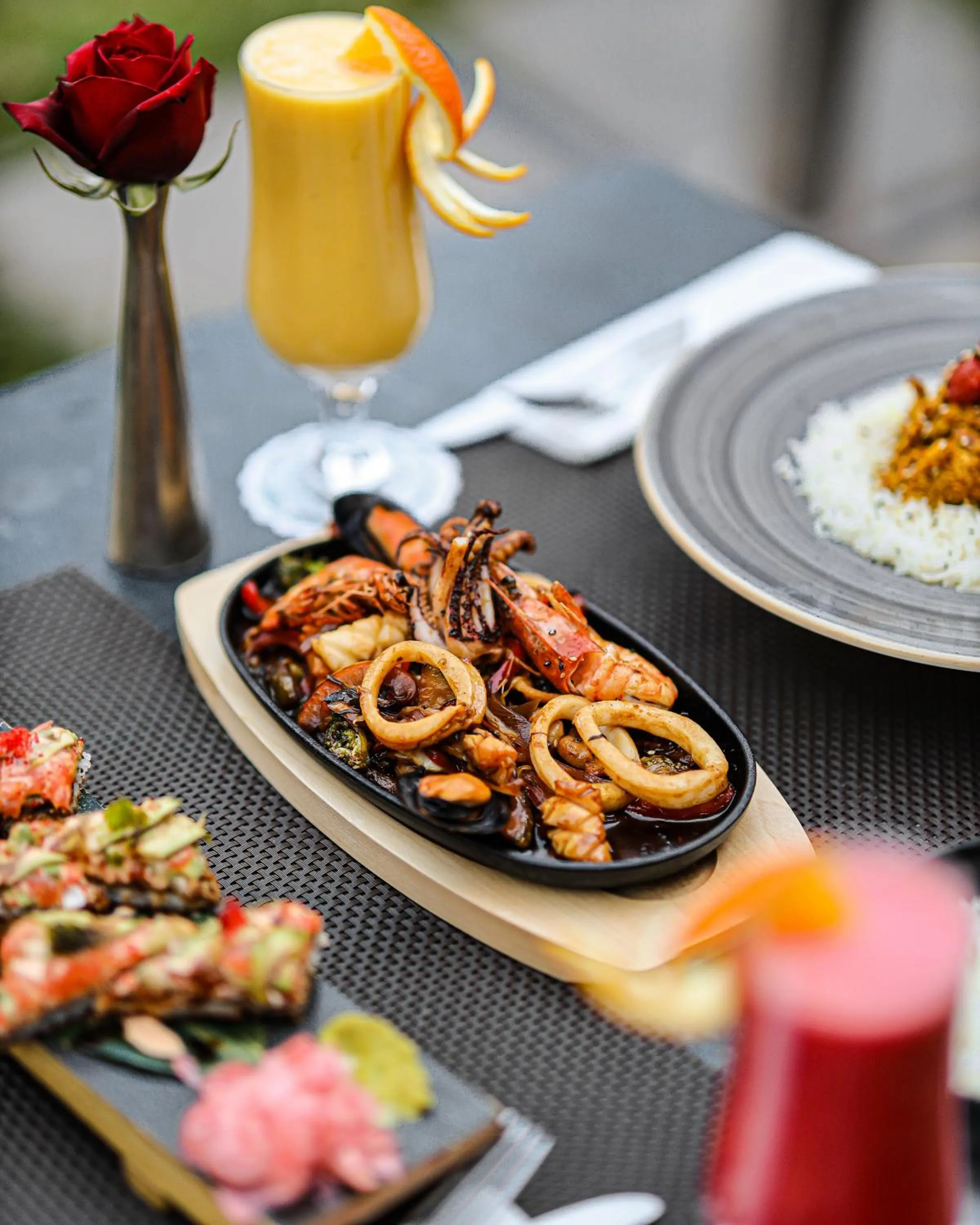 Food in El Andalous Lounge & Spa Hotel