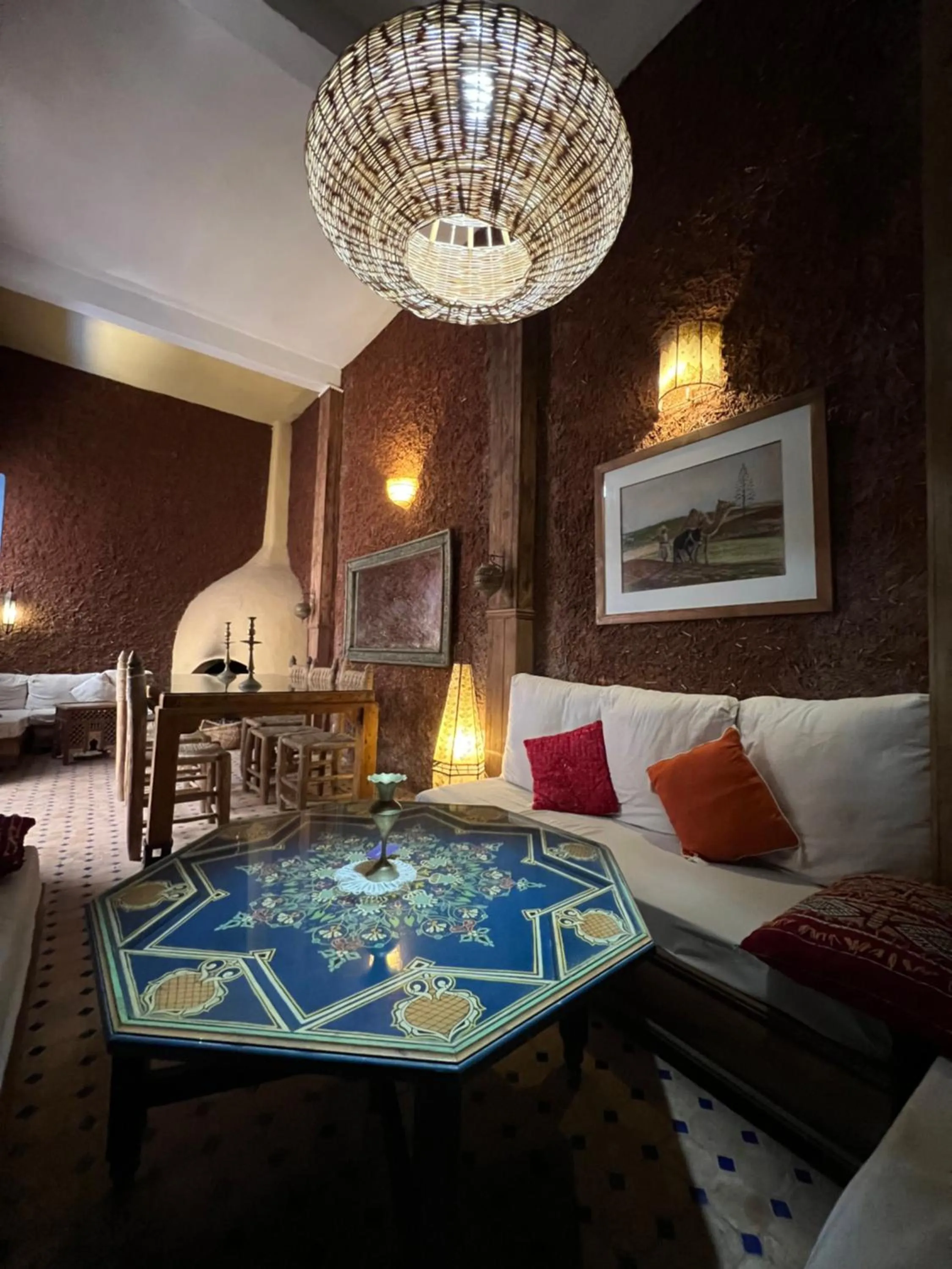 Living room in Riad Al Zahia