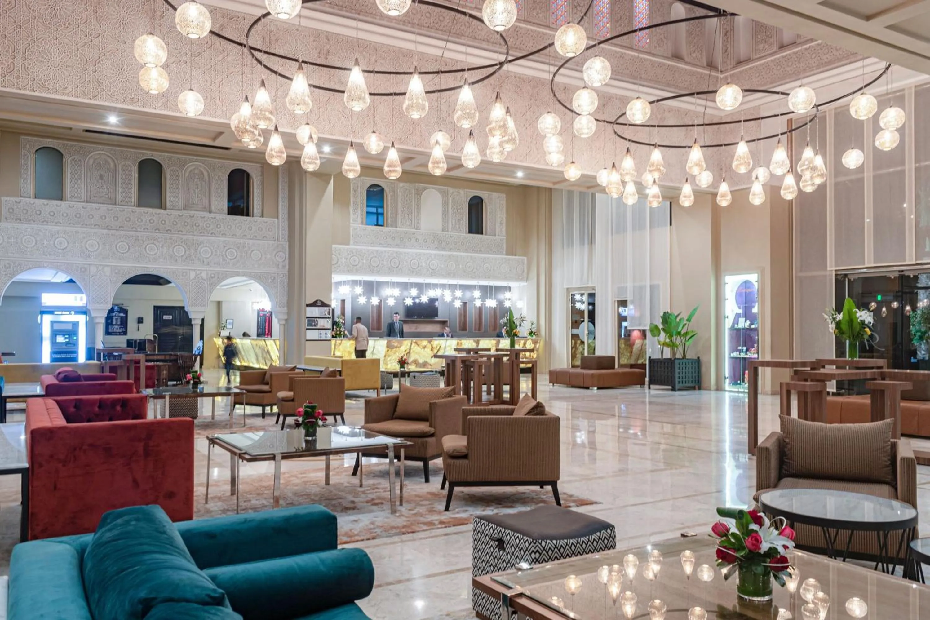 Lobby or reception in Eden Andalou Aquapark & Spa