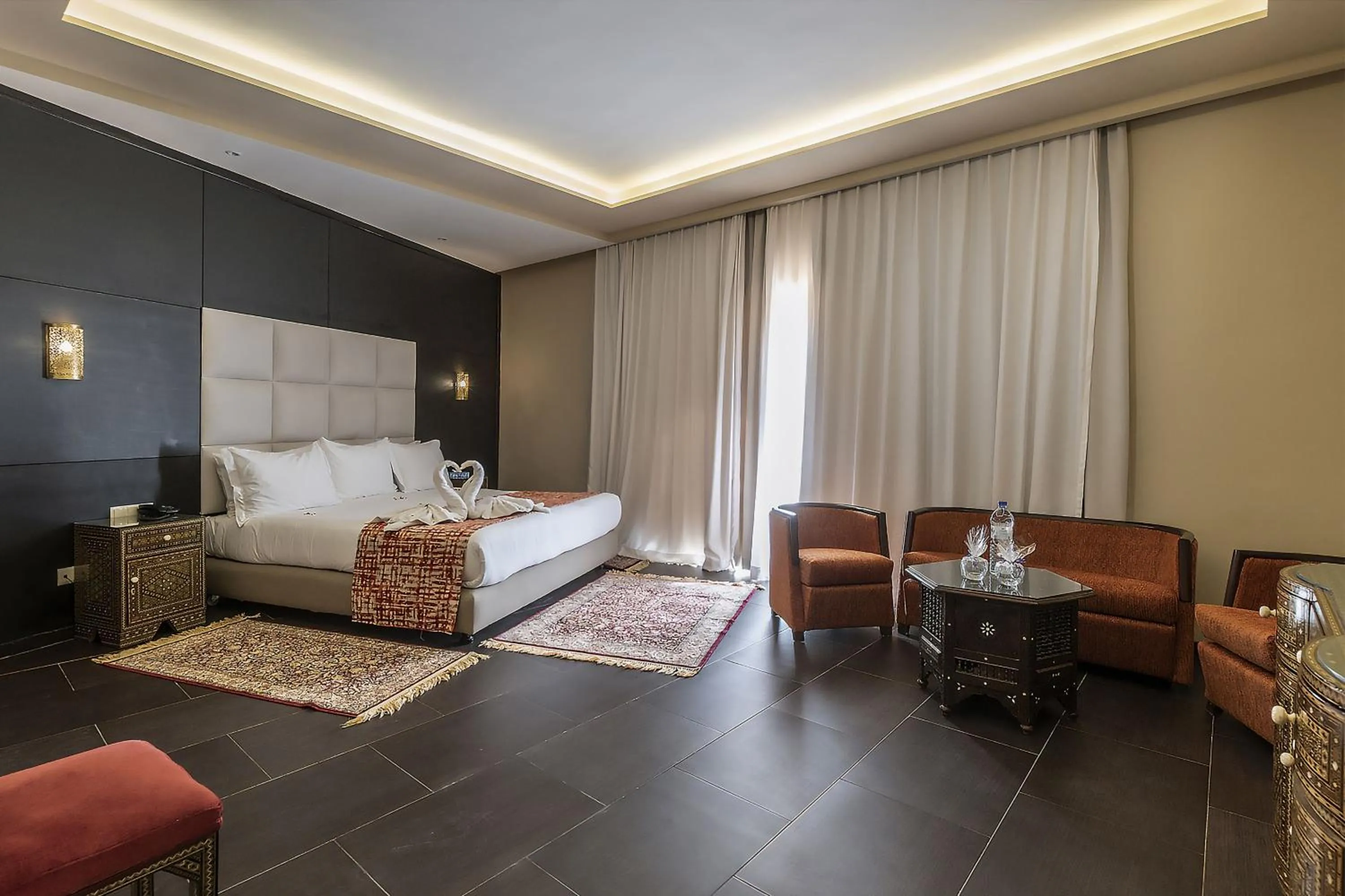 Bedroom, Bed in Eden Andalou Aquapark & Spa