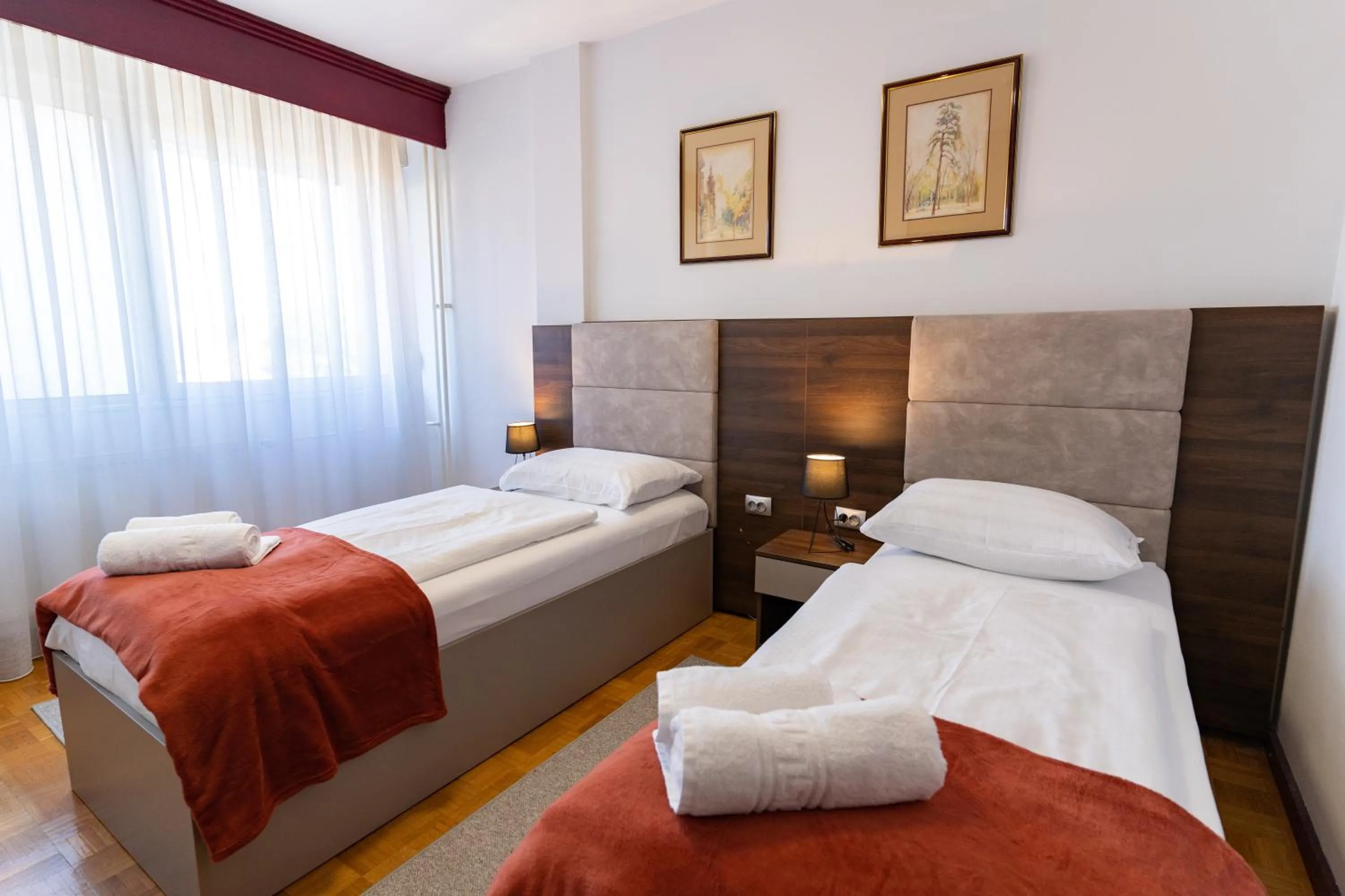 Bed in Artearia Hotel