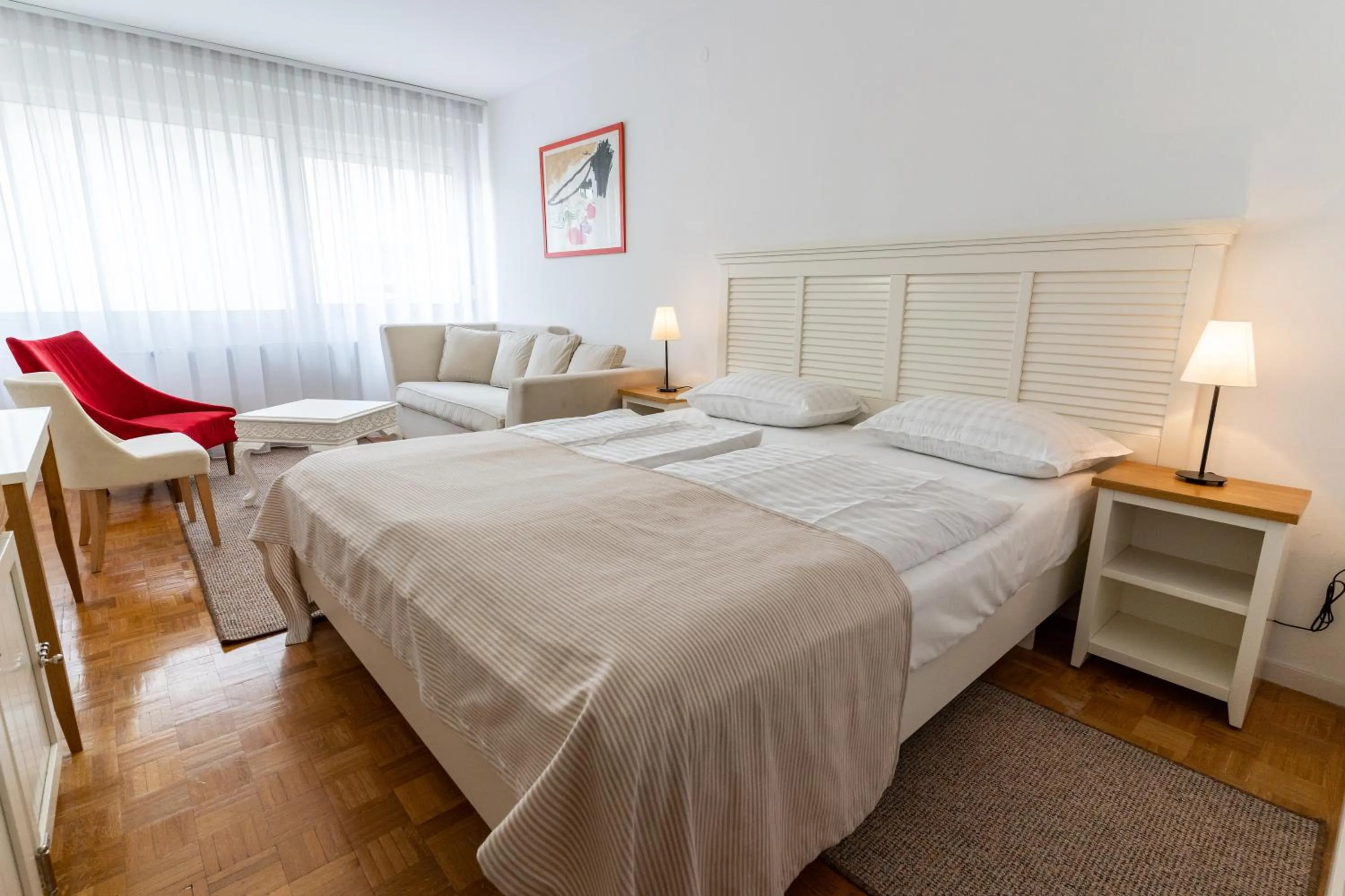 Bed in Artearia Hotel