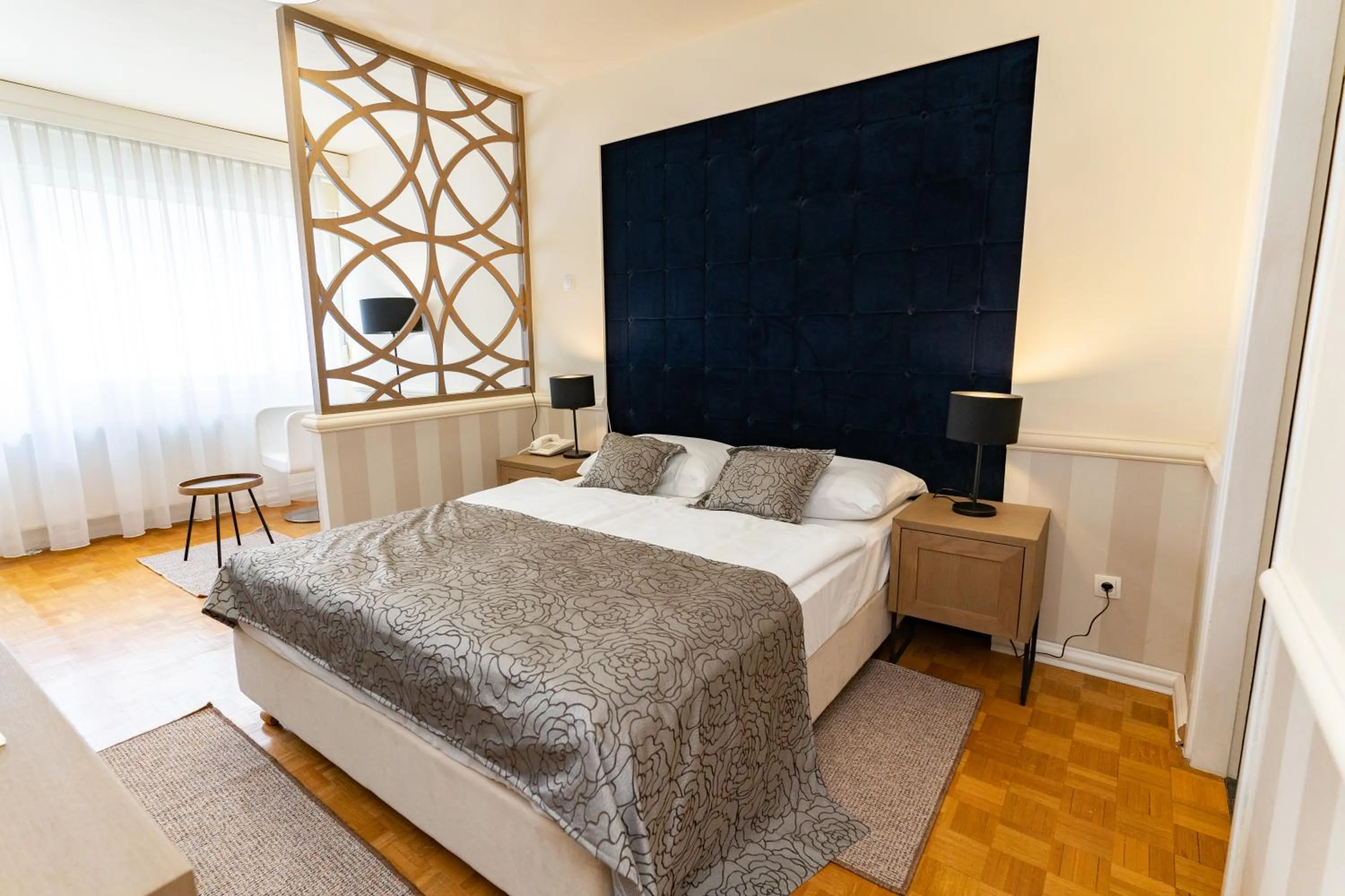 Bed in Artearia Hotel