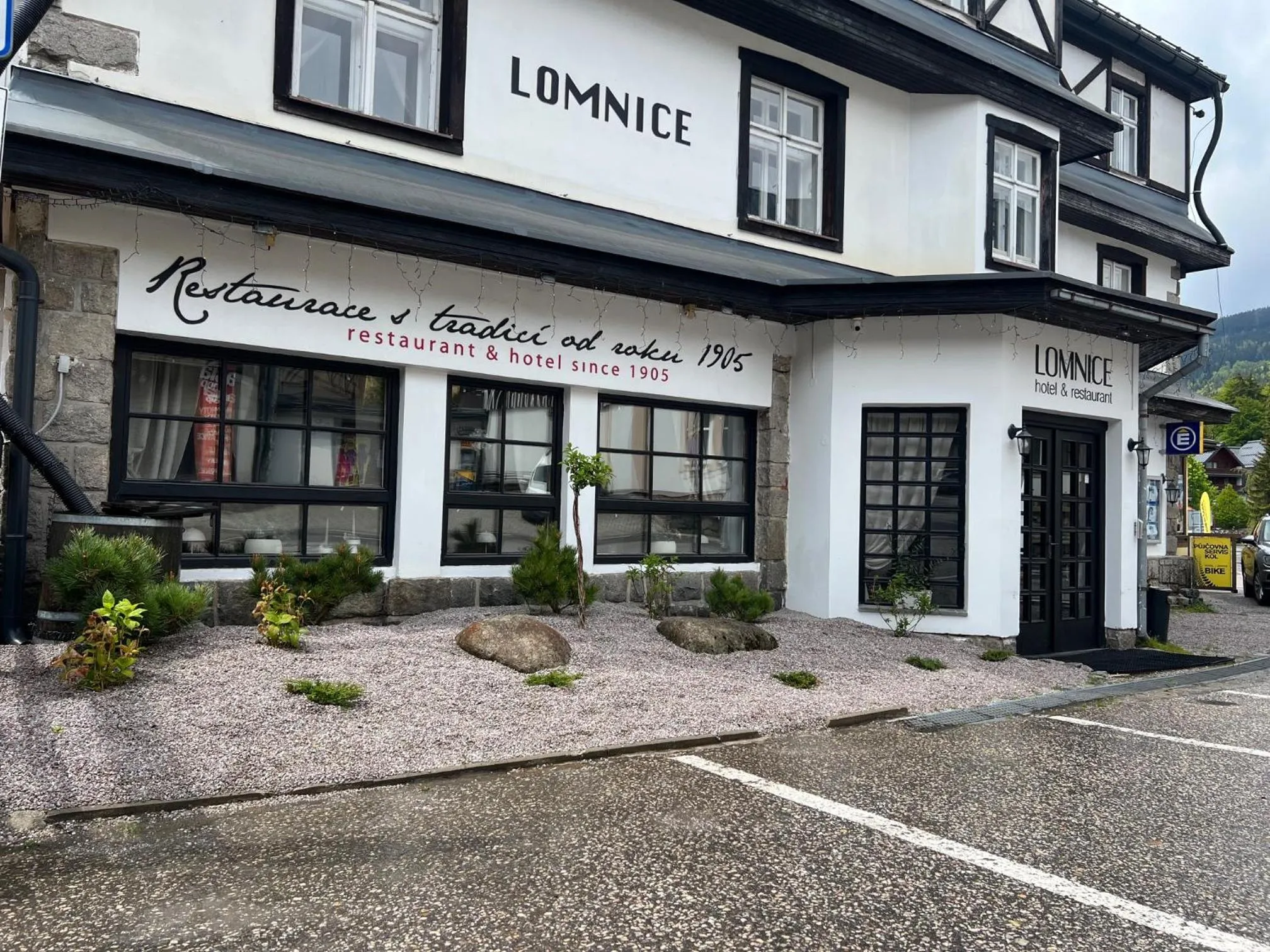 Property building in Hotel Lomnice