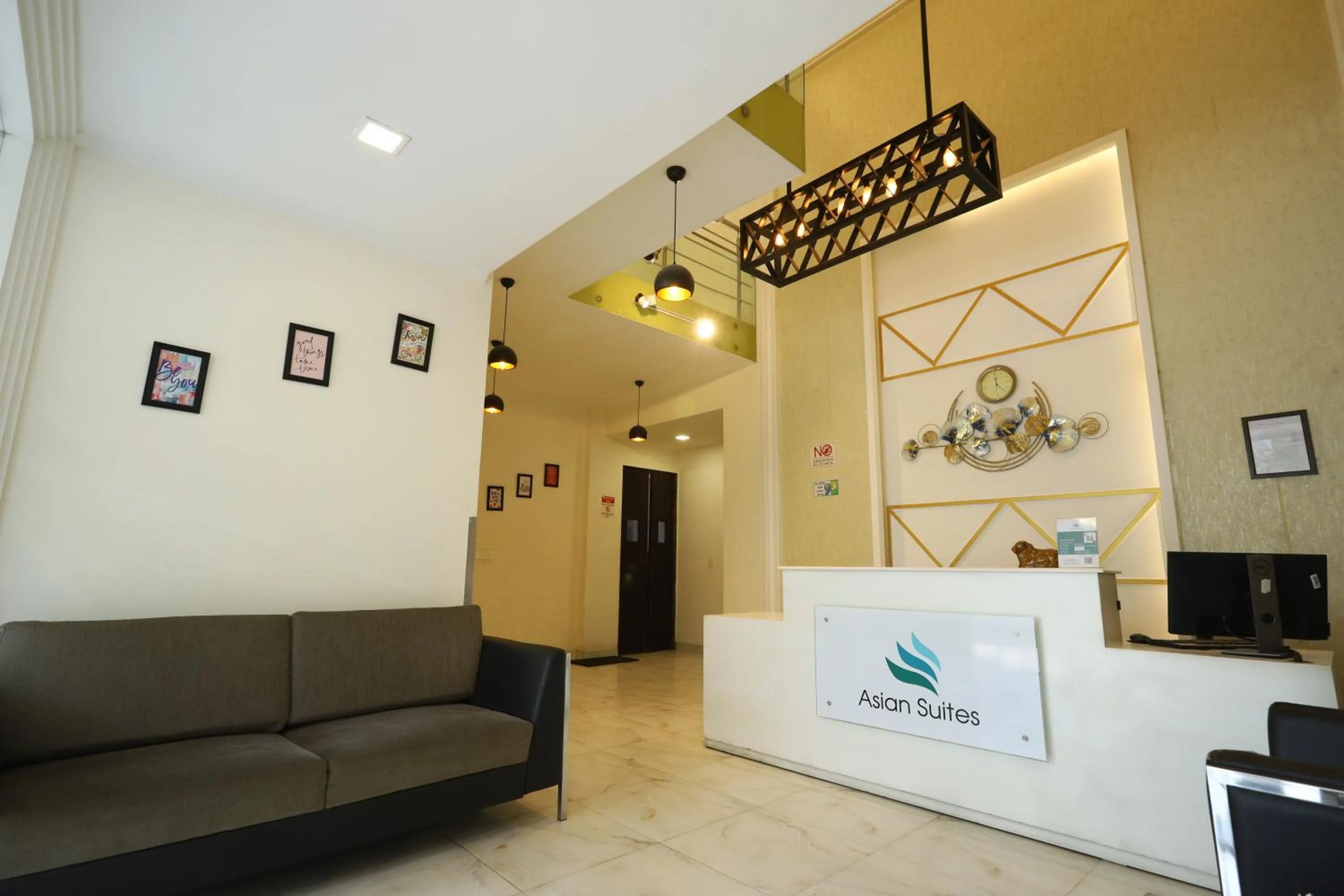 Lobby or reception in Asian Suites Cyber Park Gurgaon