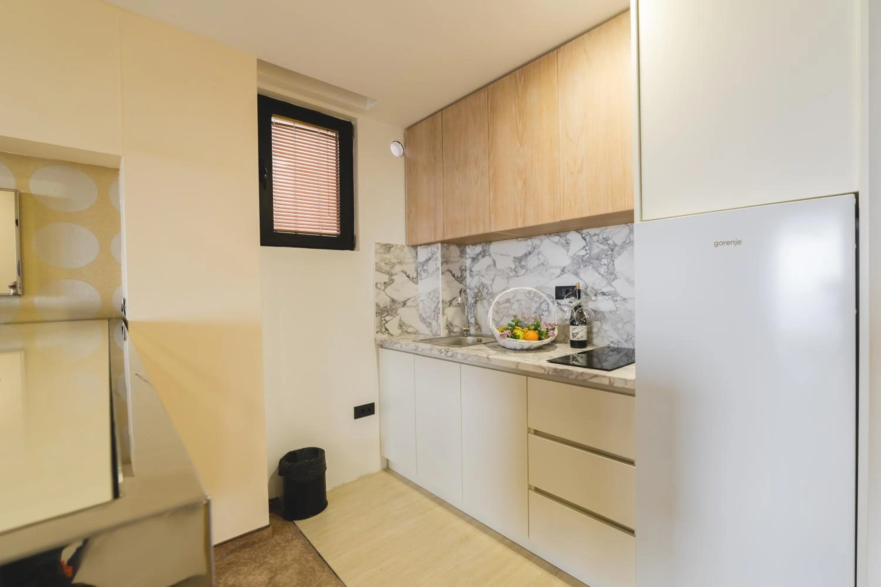 Kitchen or kitchenette in Hotel & Apartments HEC Residence