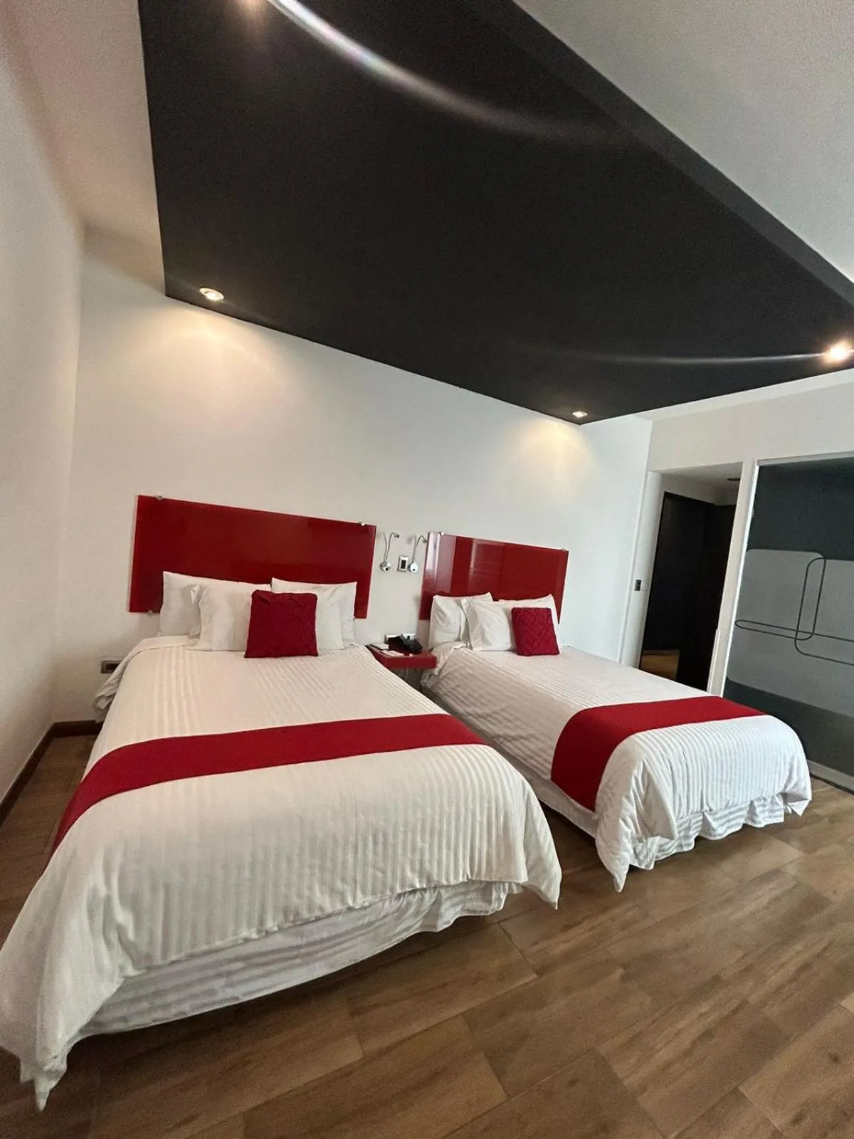 Bed in Zújmú Business Boutique Hotel