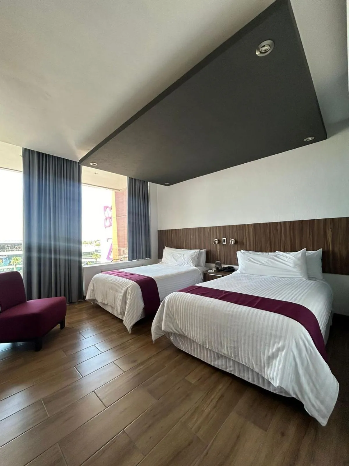 Bed in Zújmú Business Boutique Hotel