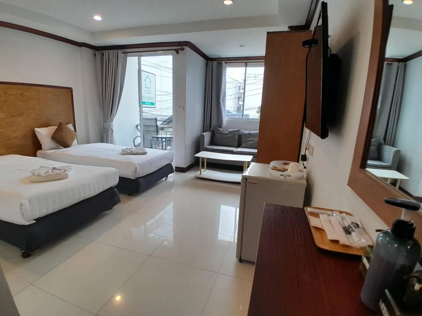 Bed in COZY Residence Patong