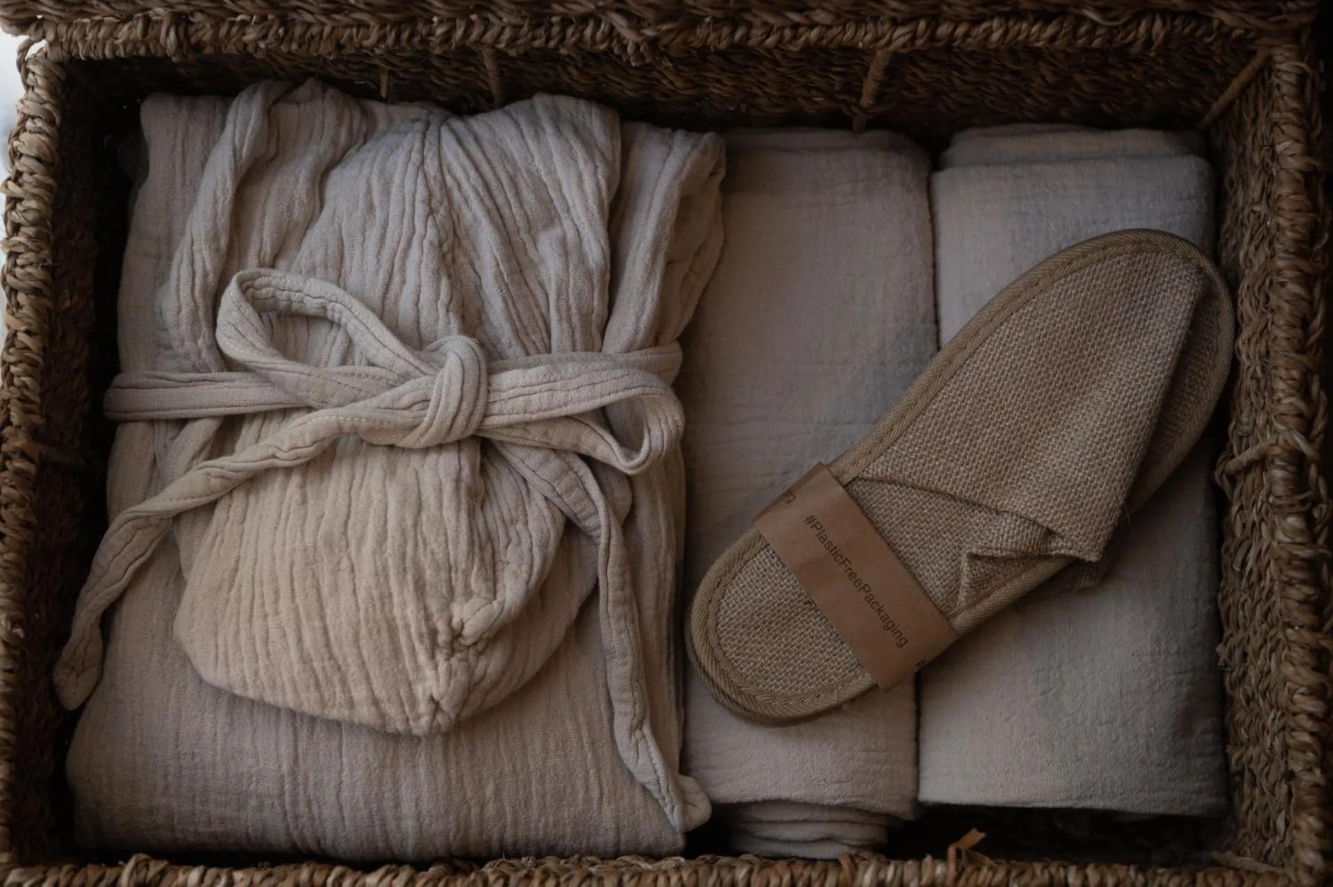 towels in The Sanctuary Urban Retreat