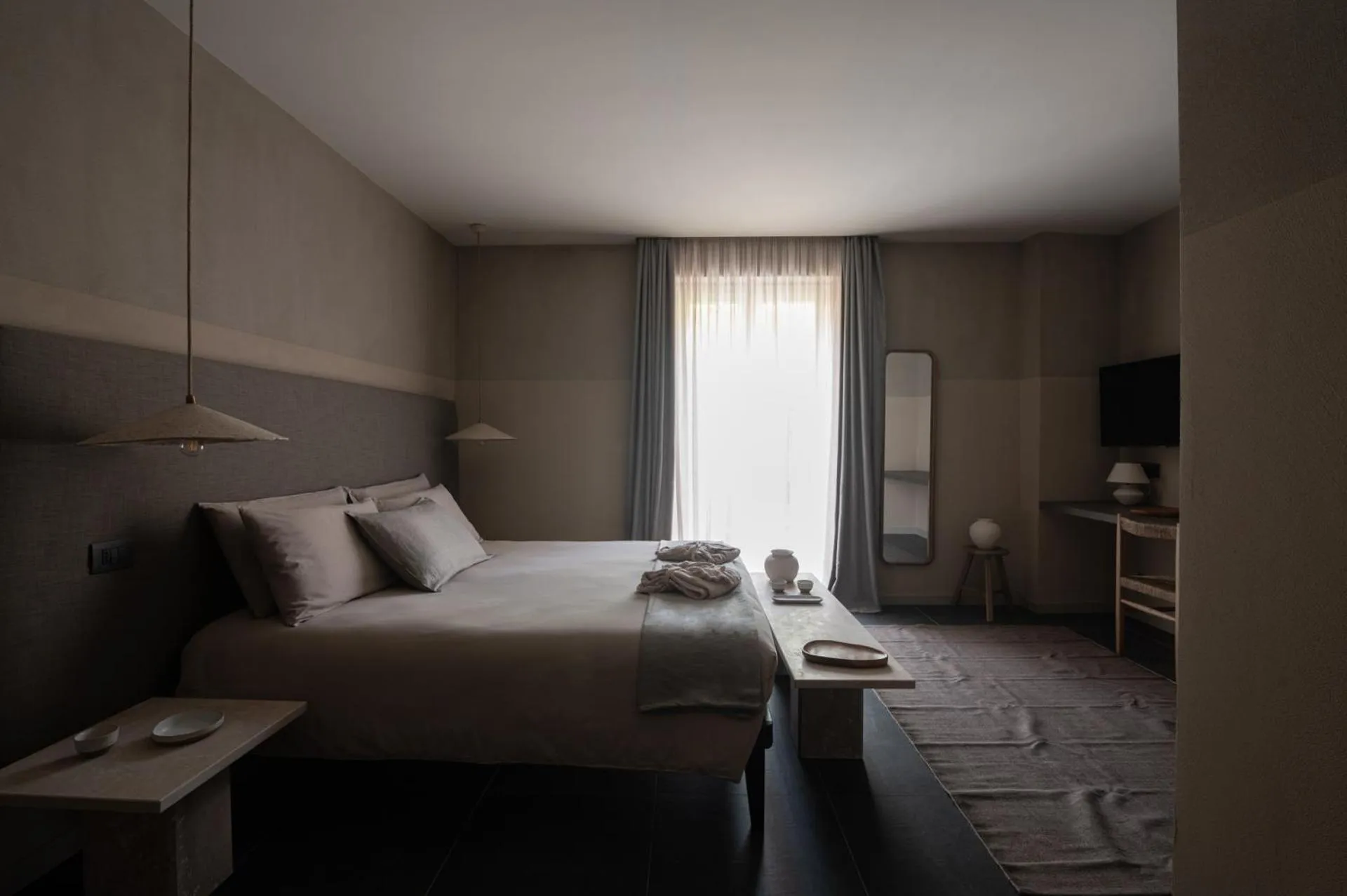 Bed in The Sanctuary Urban Retreat