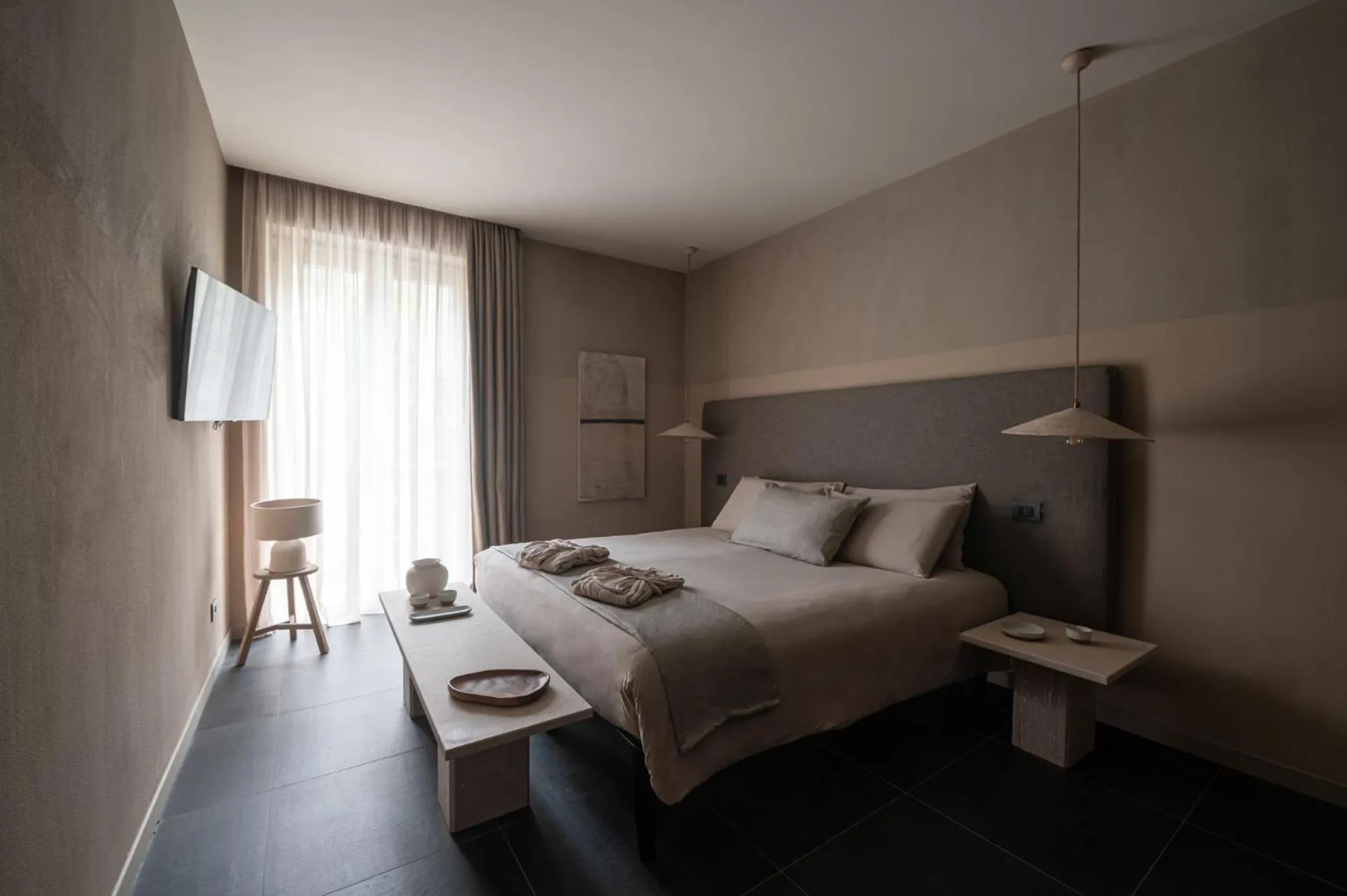 Bed in The Sanctuary Urban Retreat