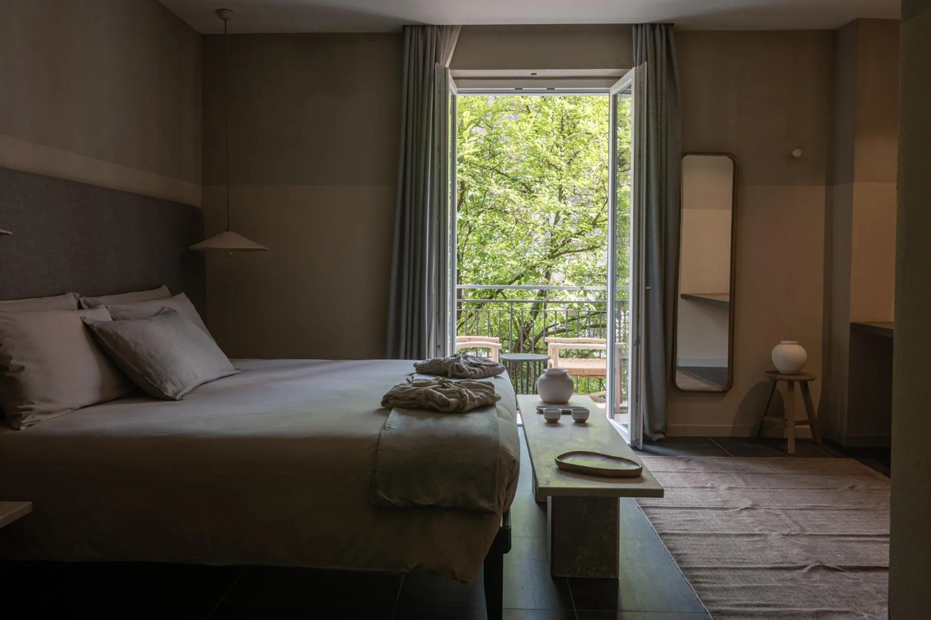 Bed in The Sanctuary Urban Retreat