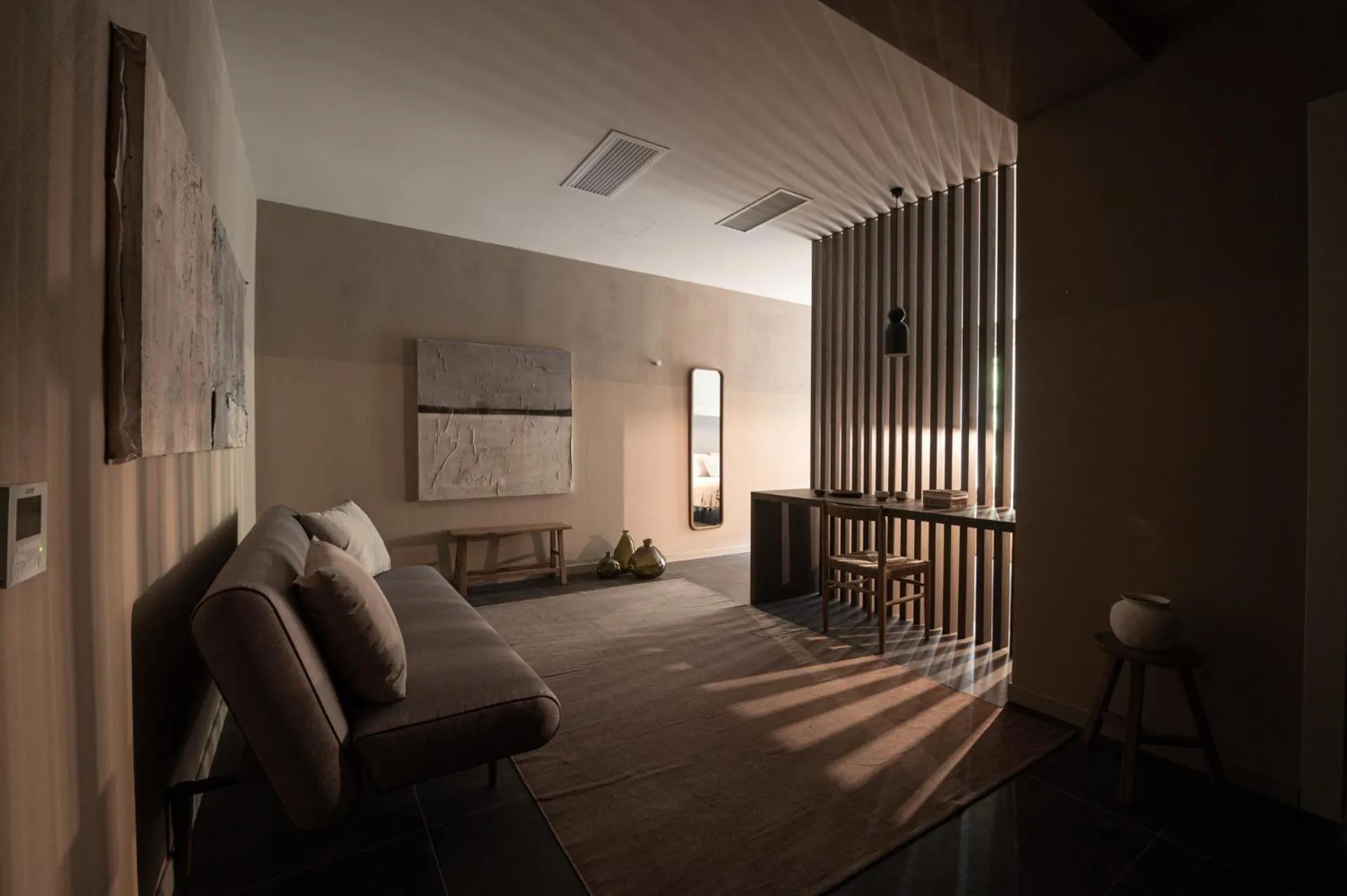 Living room, Bed in The Sanctuary Urban Retreat