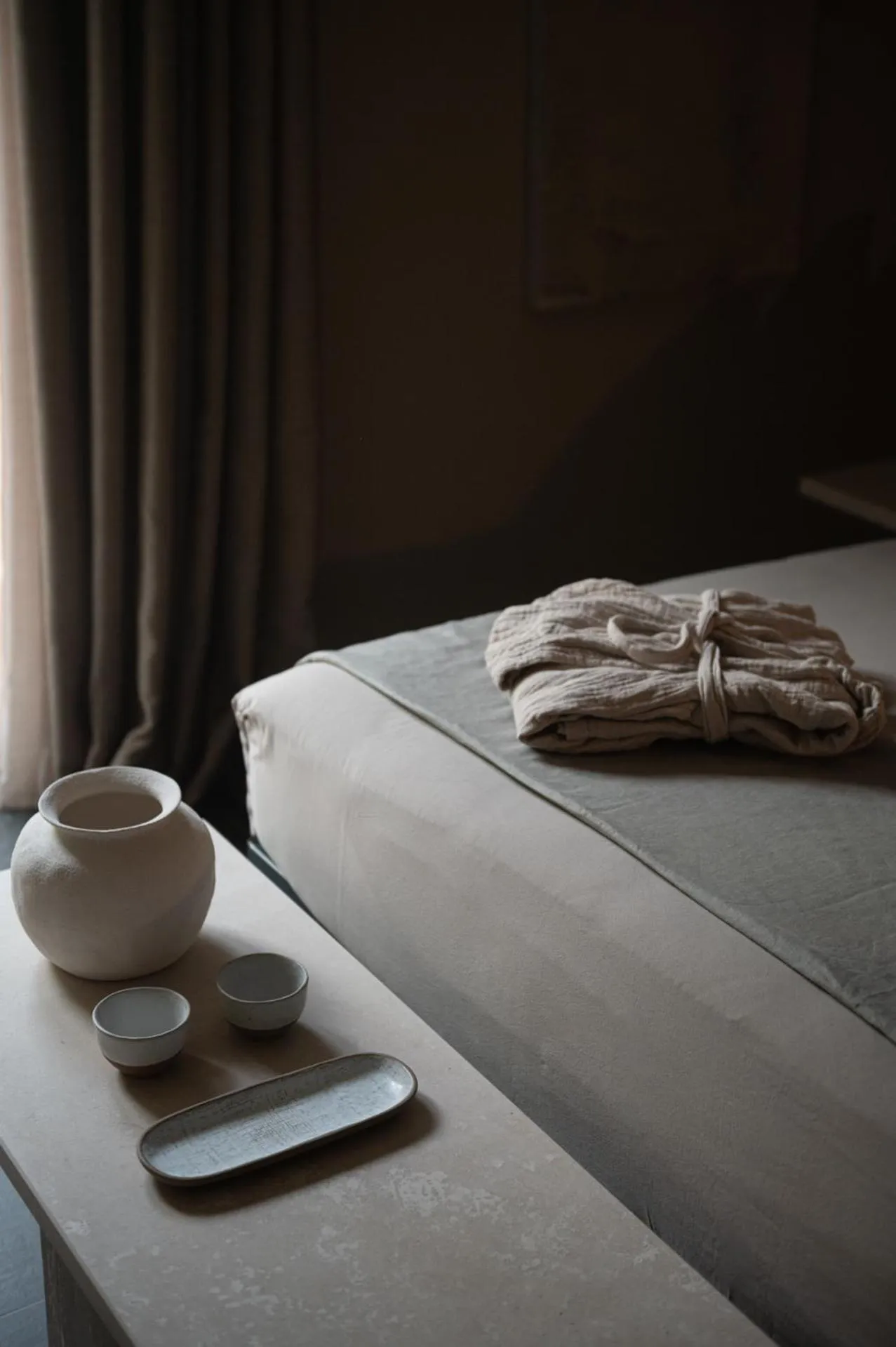 Bed in The Sanctuary Urban Retreat