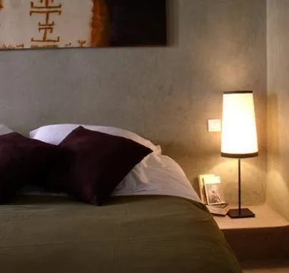 Decorative detail, Bed in Riad Dar Selen