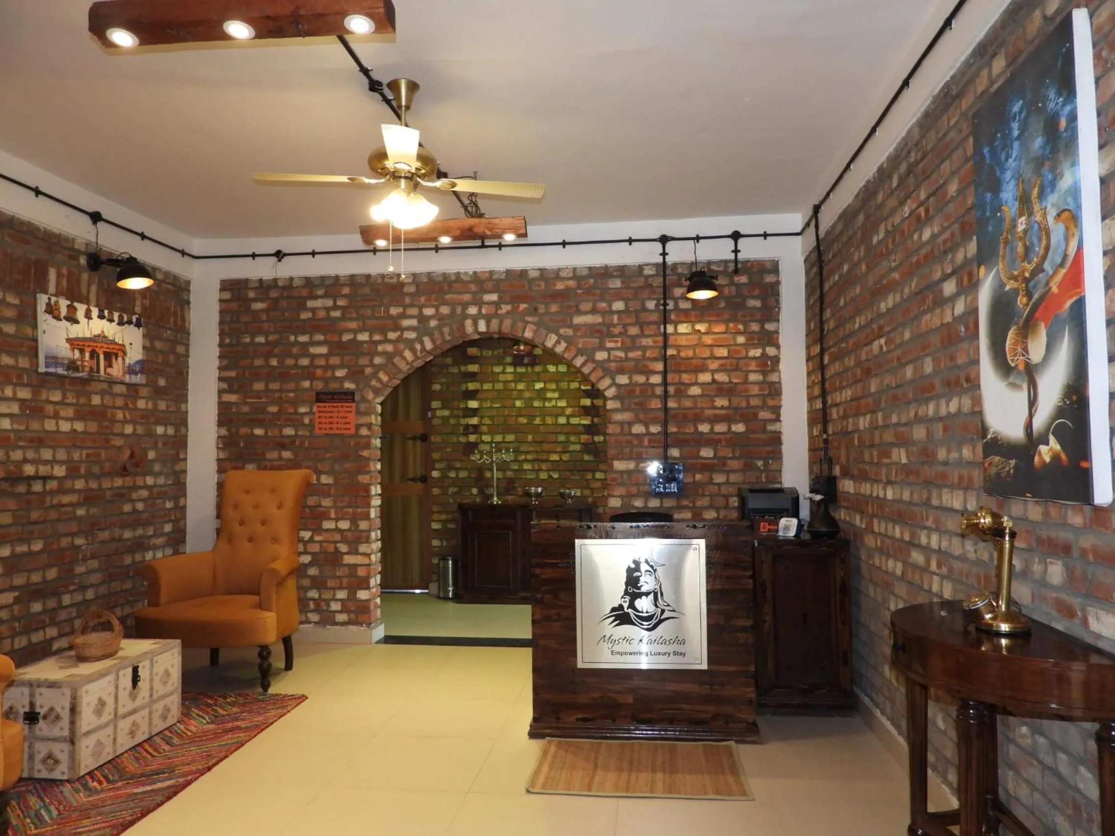 Lobby or reception in Mystic Kailasha Kedarnath - Tungnath Valley