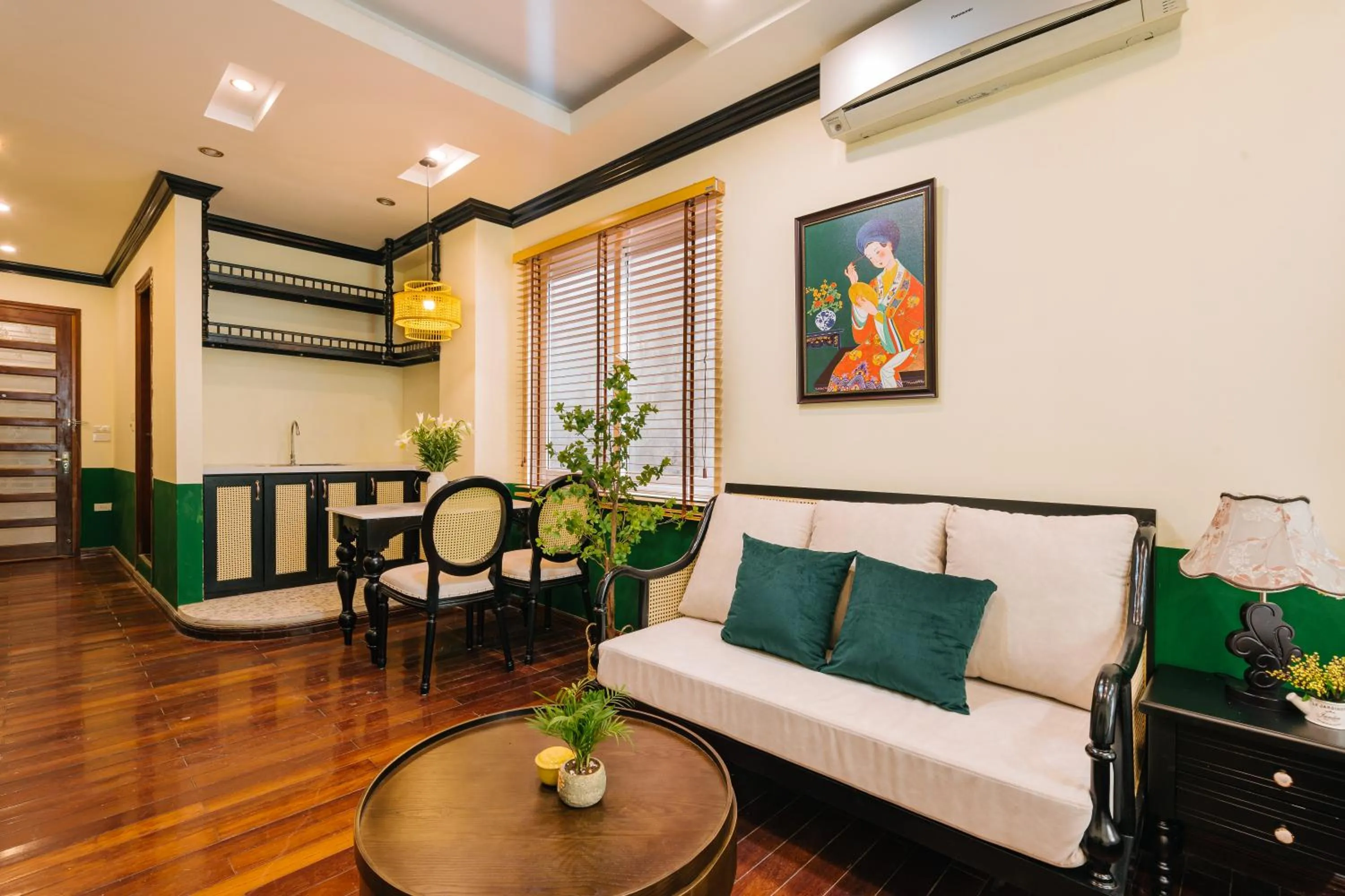 Living room in Sun Clover Boutique Hotel