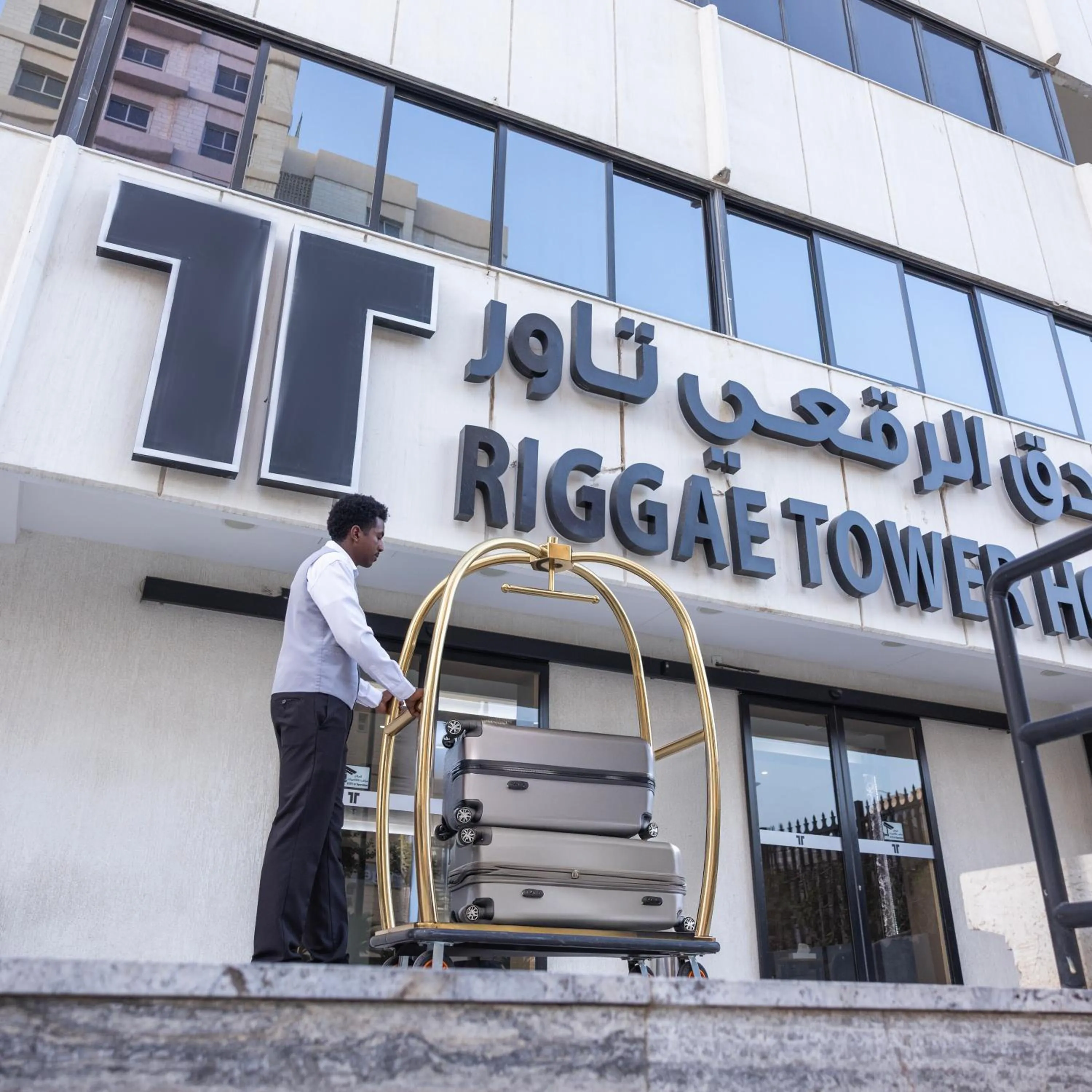 Property building in Riggae Tower Hotel