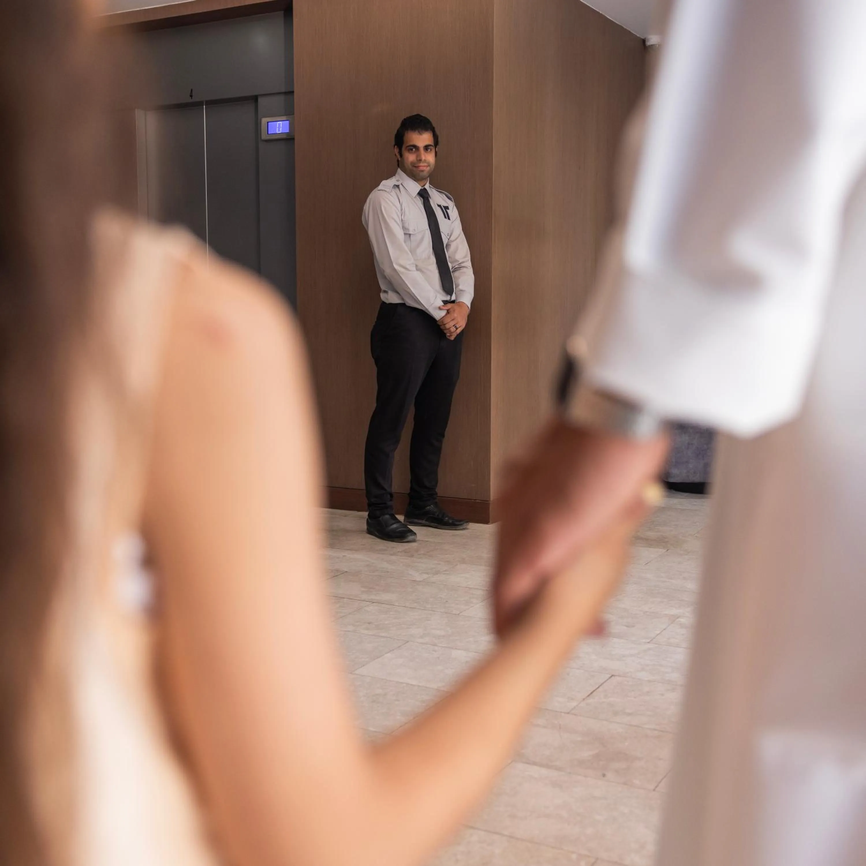 People in Riggae Tower Hotel