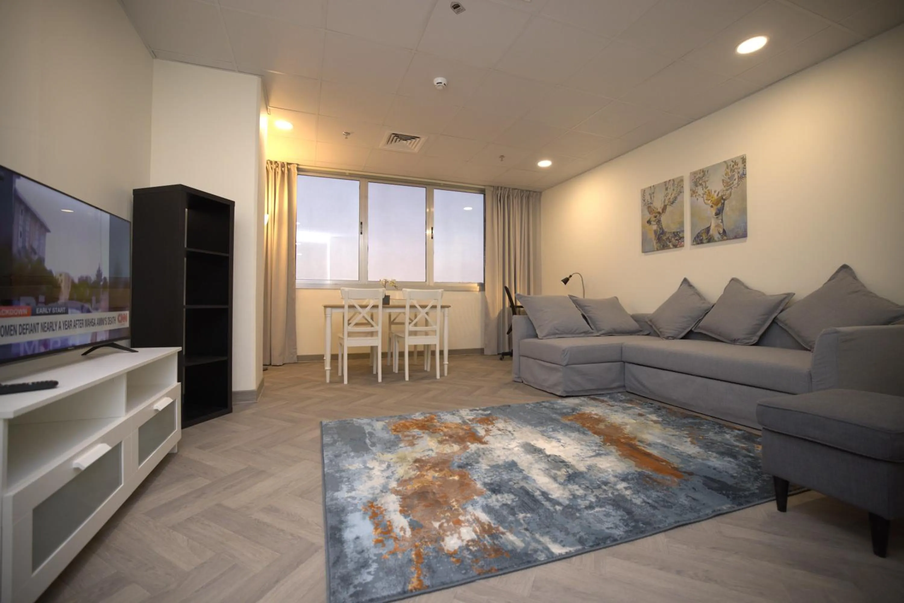 Living room in Riggae Tower Hotel