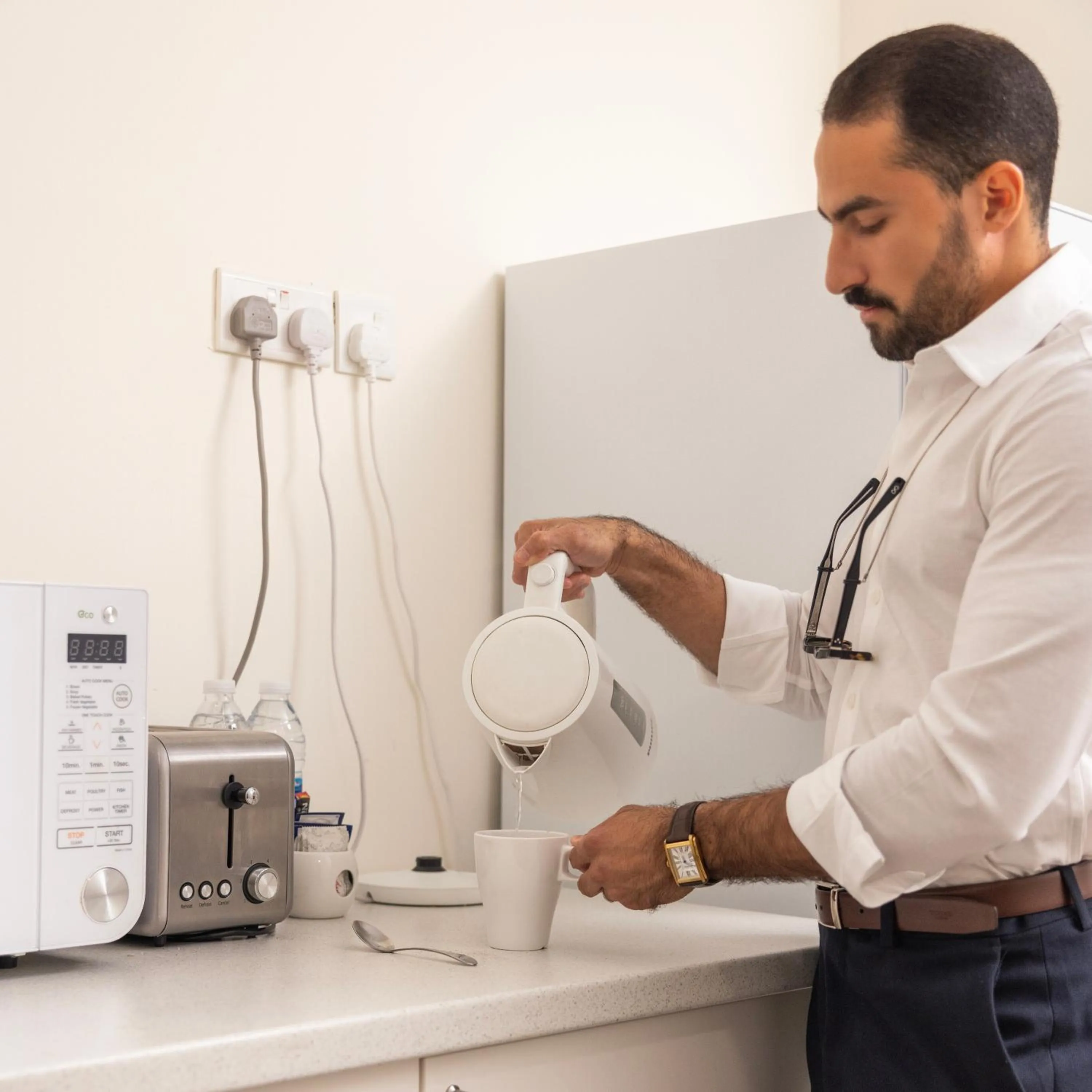 People in Riggae Tower Hotel