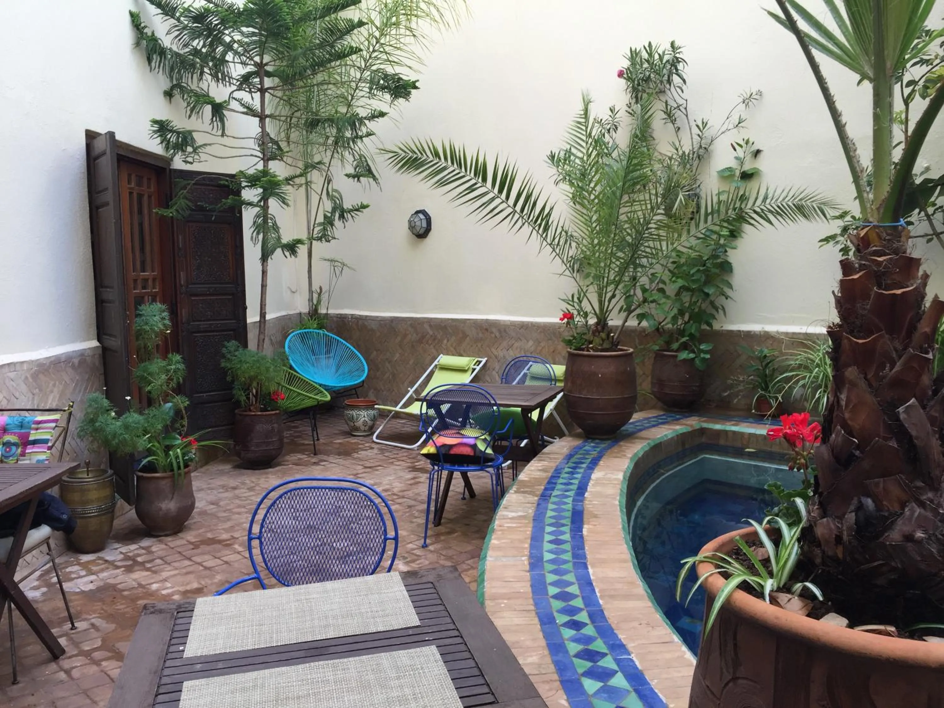 Swimming pool in Riad La Clé De Fès