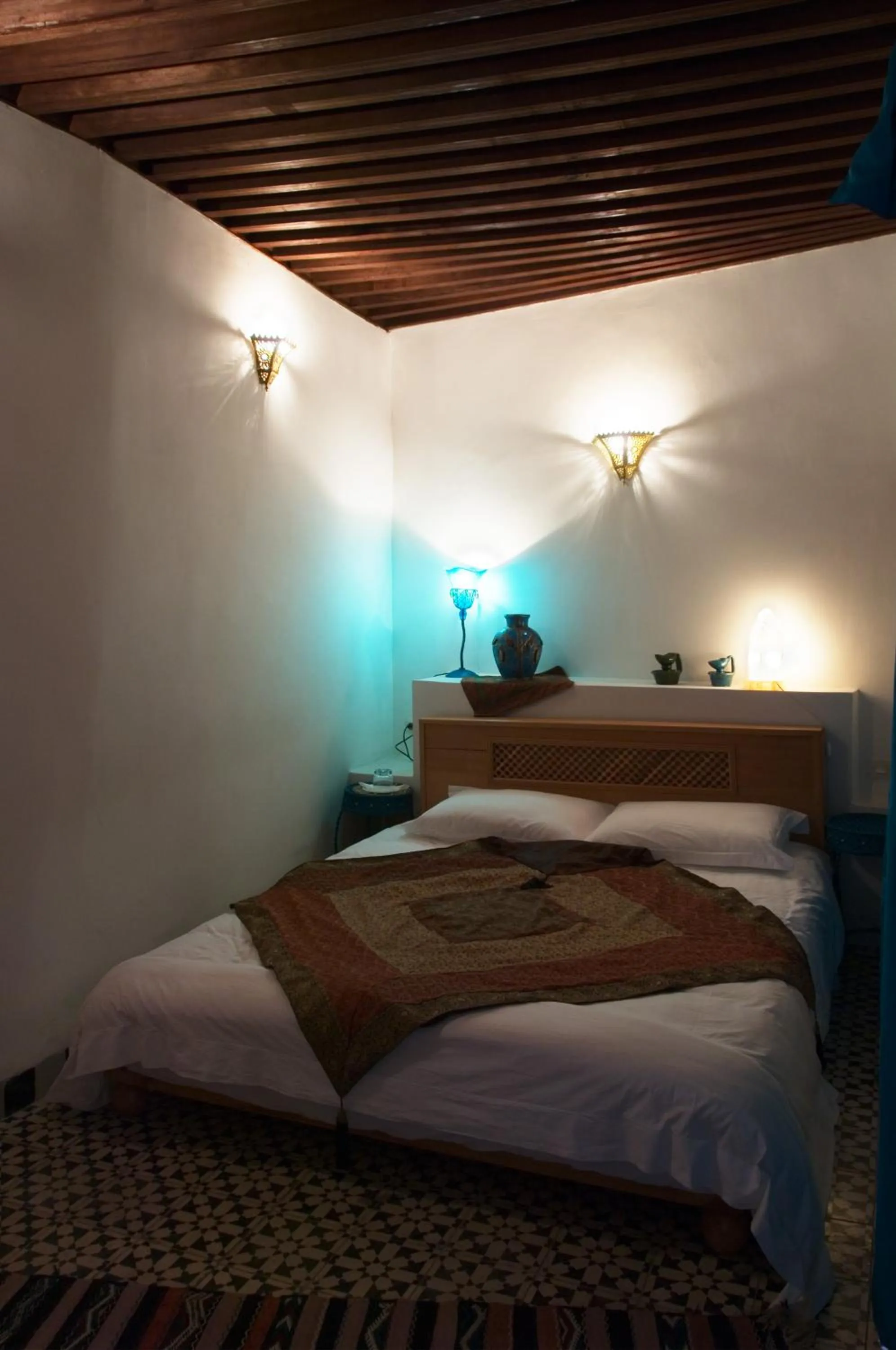 Bed in Riad La Clé De Fès