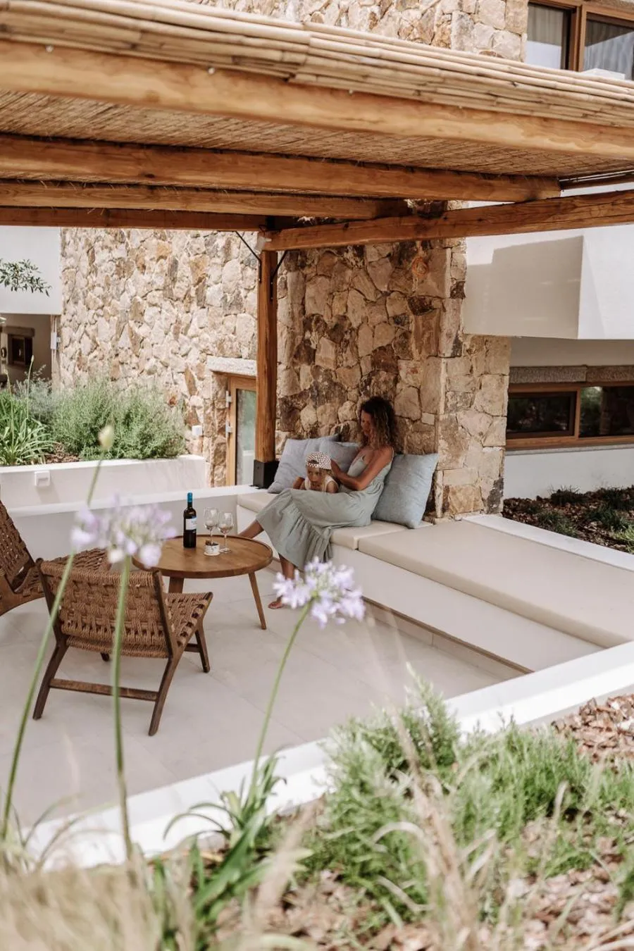 Patio in Myra Hotel
