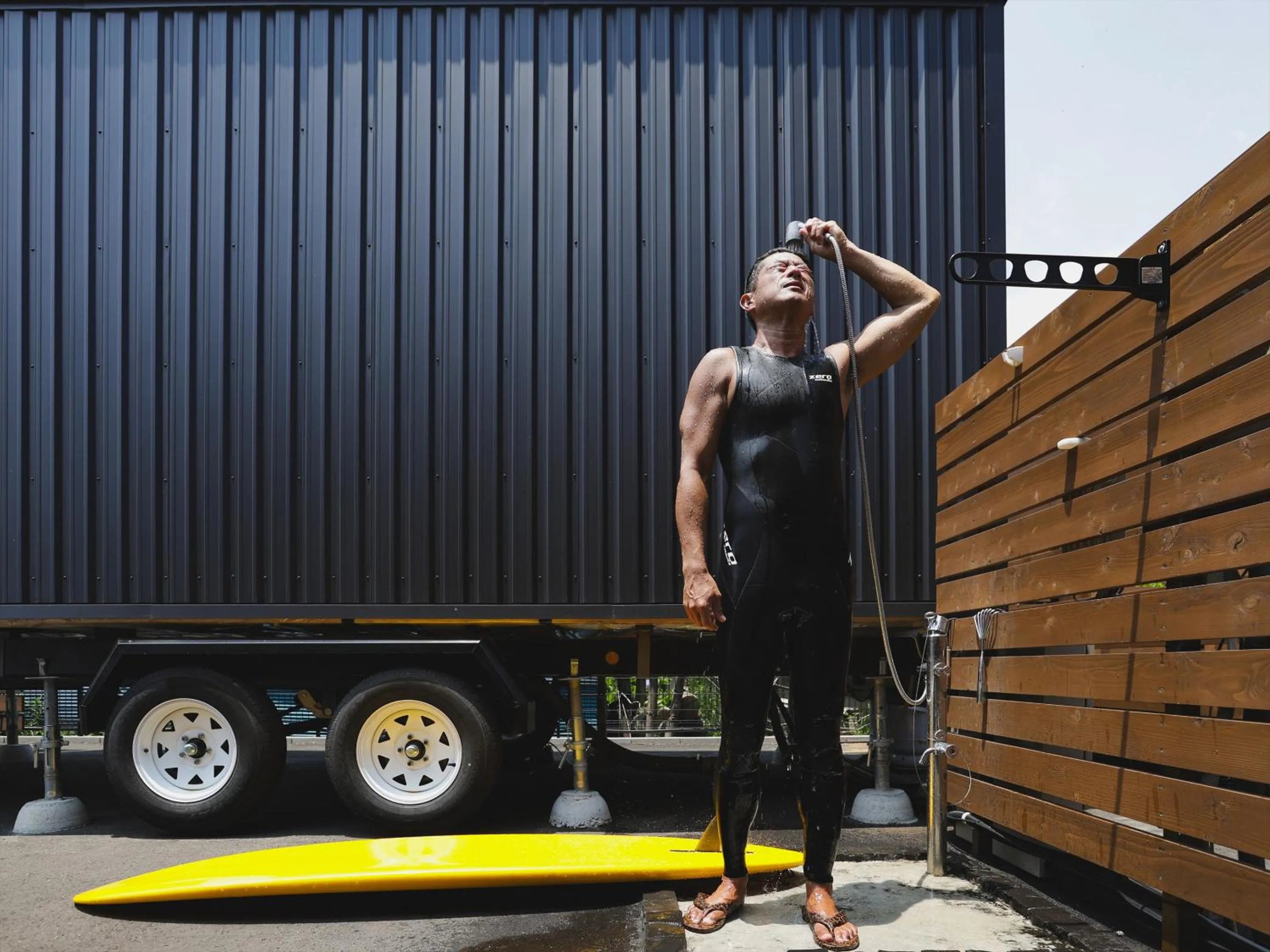 Shower in Seage Torami Coastside