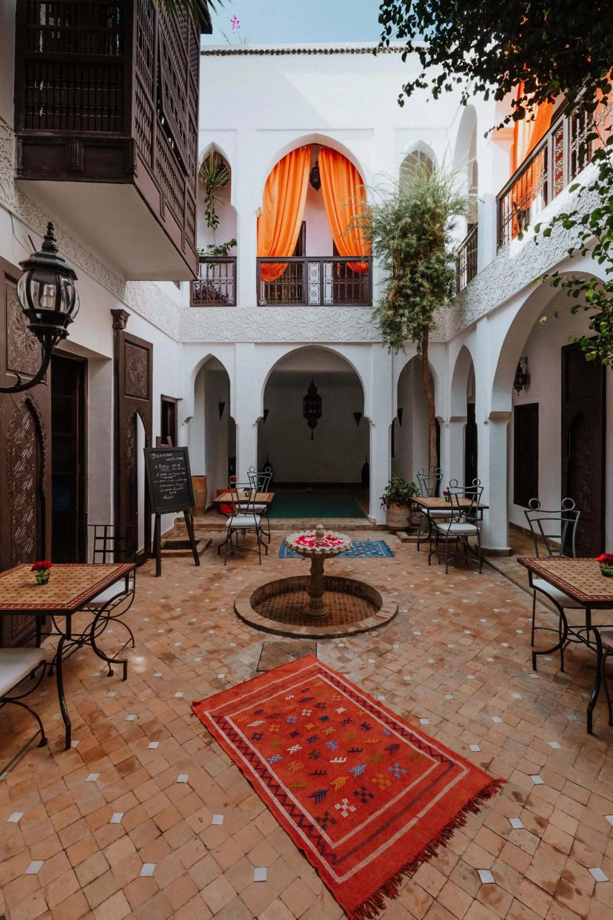 Patio in Riad Alwane