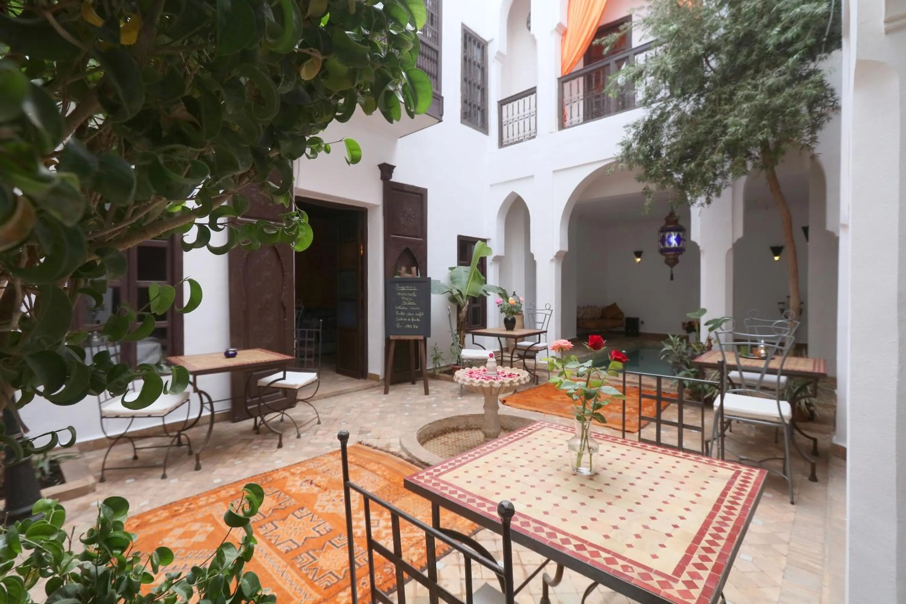 Patio in Riad Alwane