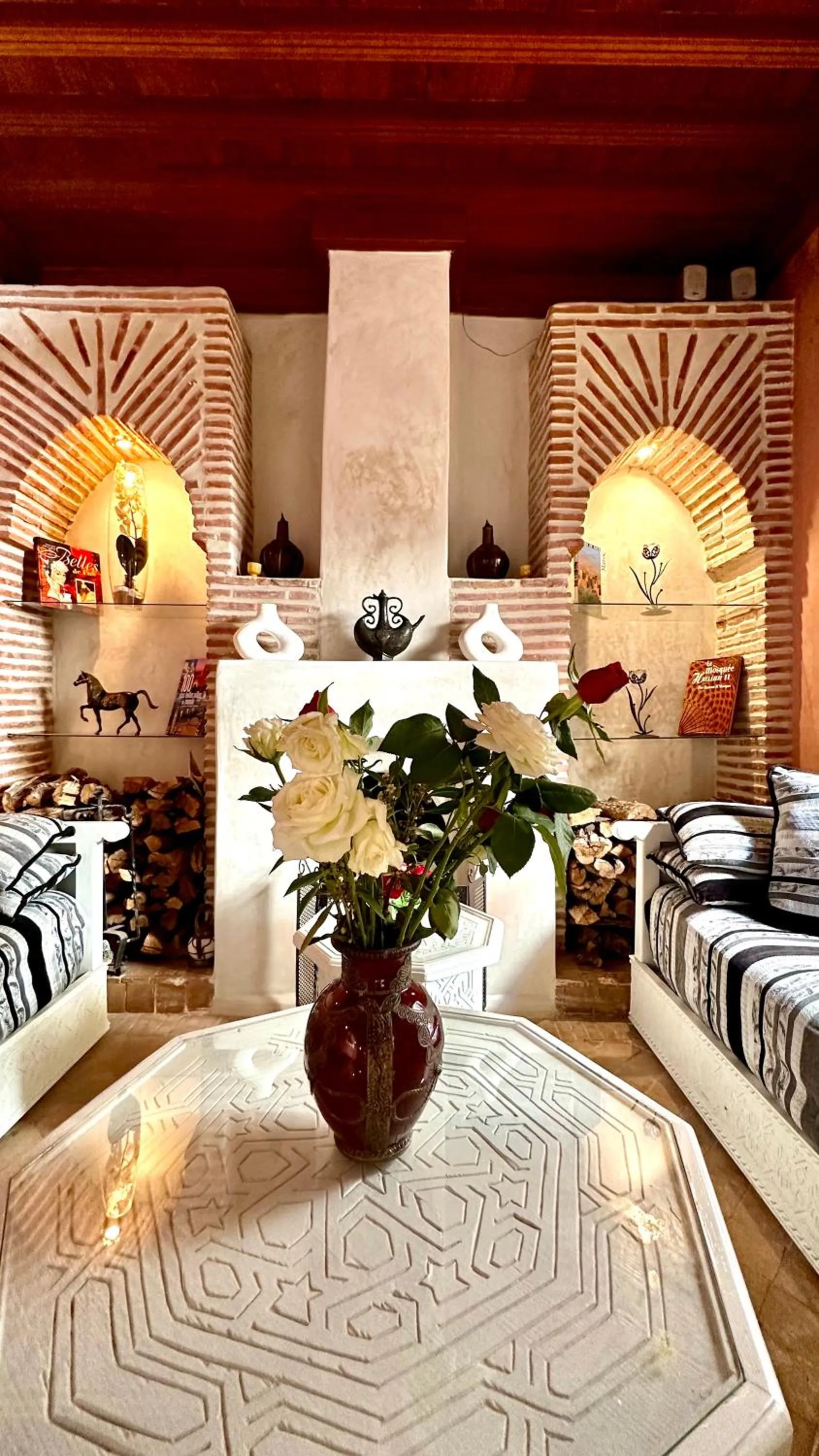 Lounge or bar in Riad Alwane