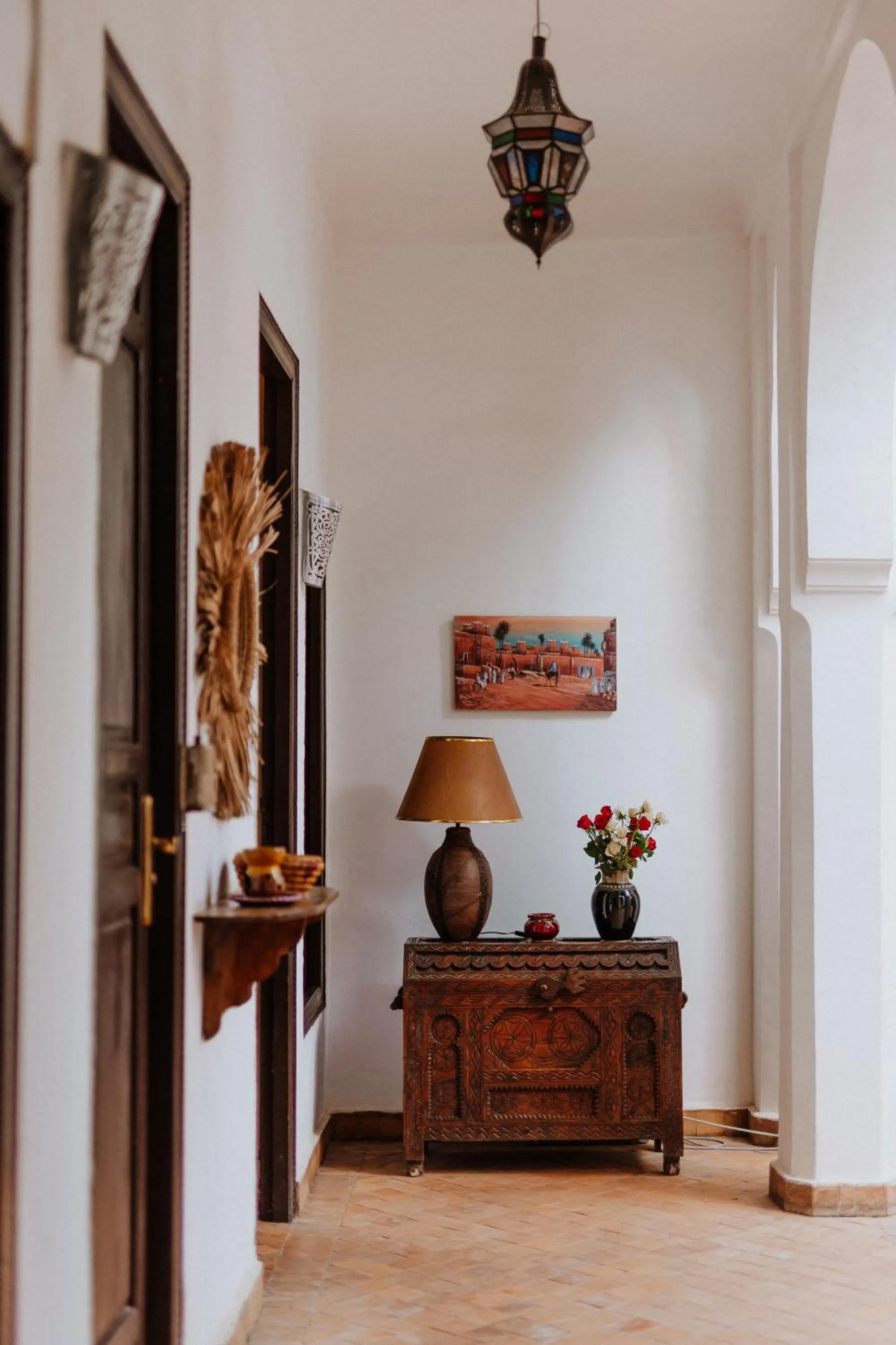 Decorative detail in Riad Alwane