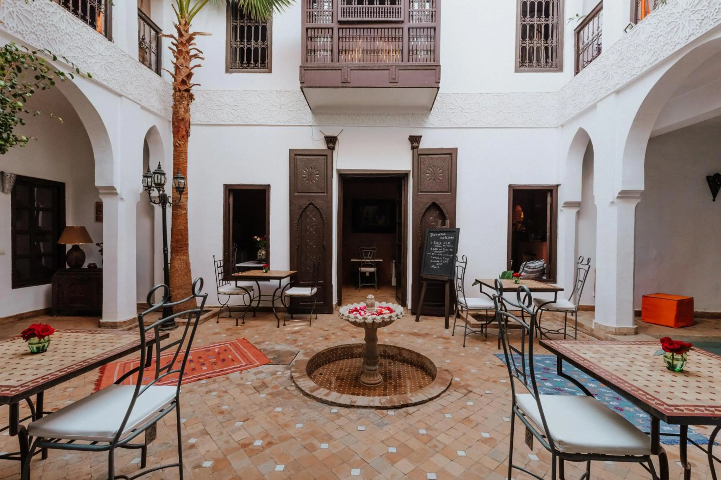 Patio in Riad Alwane