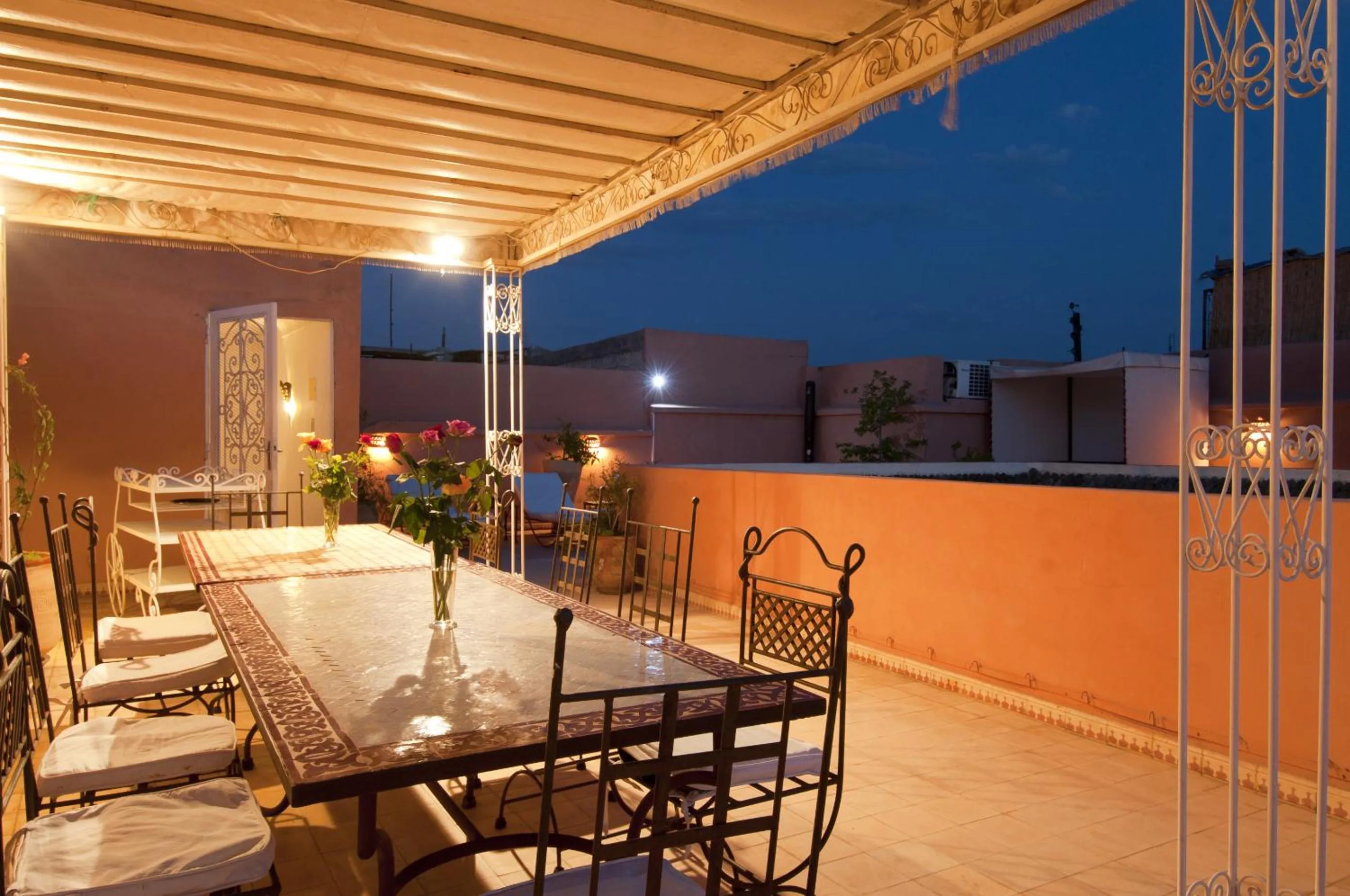 Balcony/Terrace in Riad Alwane