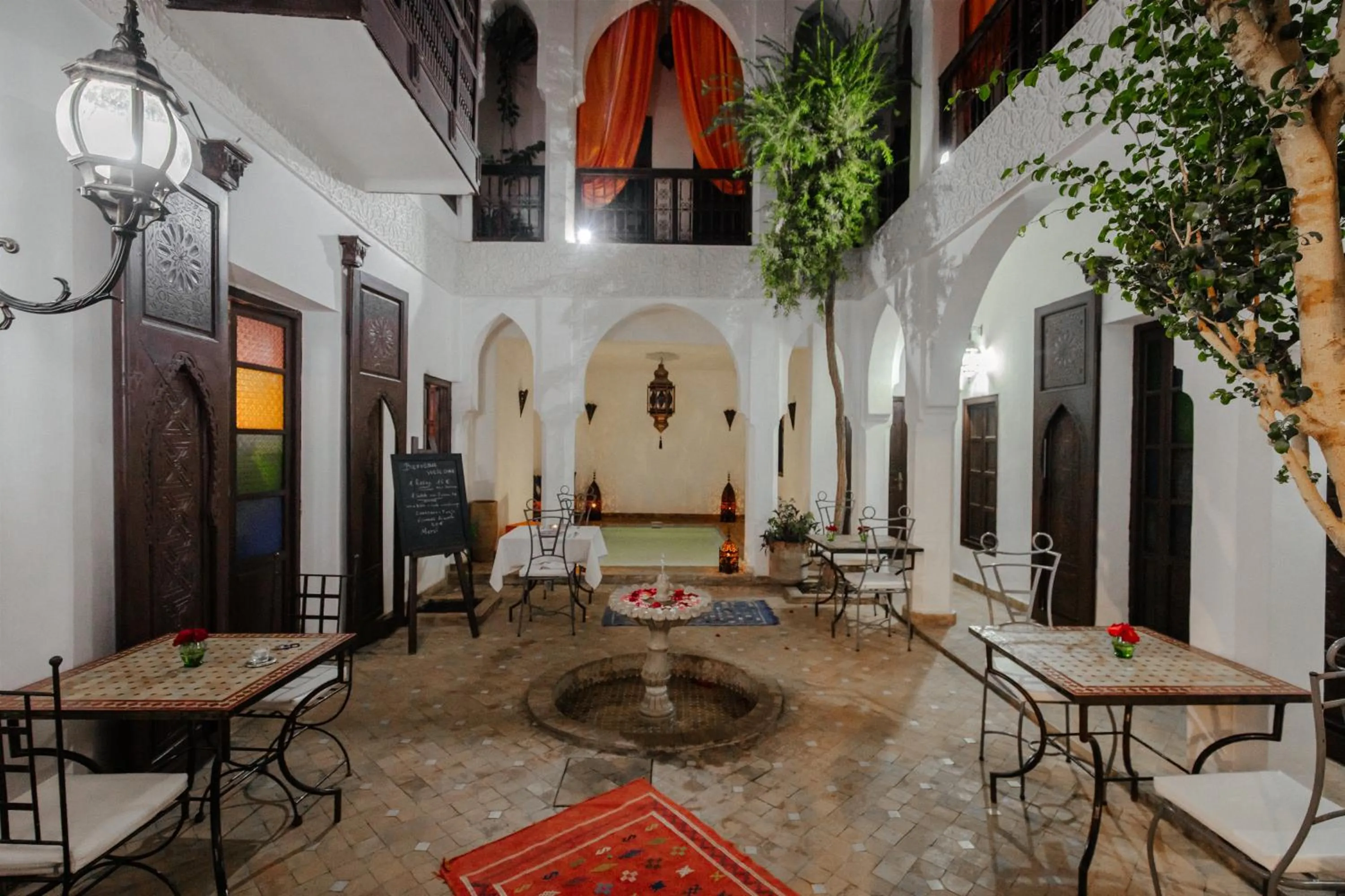 Patio in Riad Alwane