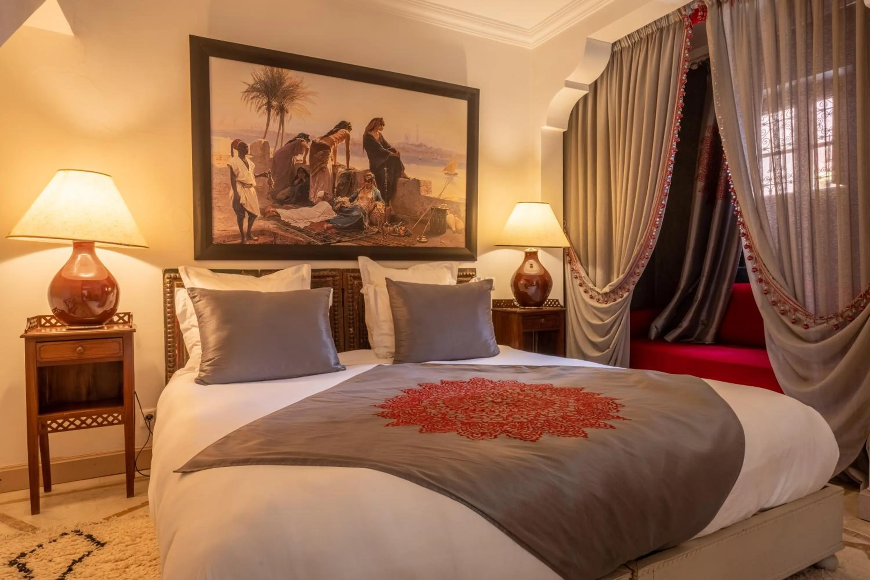 Photo of the whole room, Bed in Riad Alma