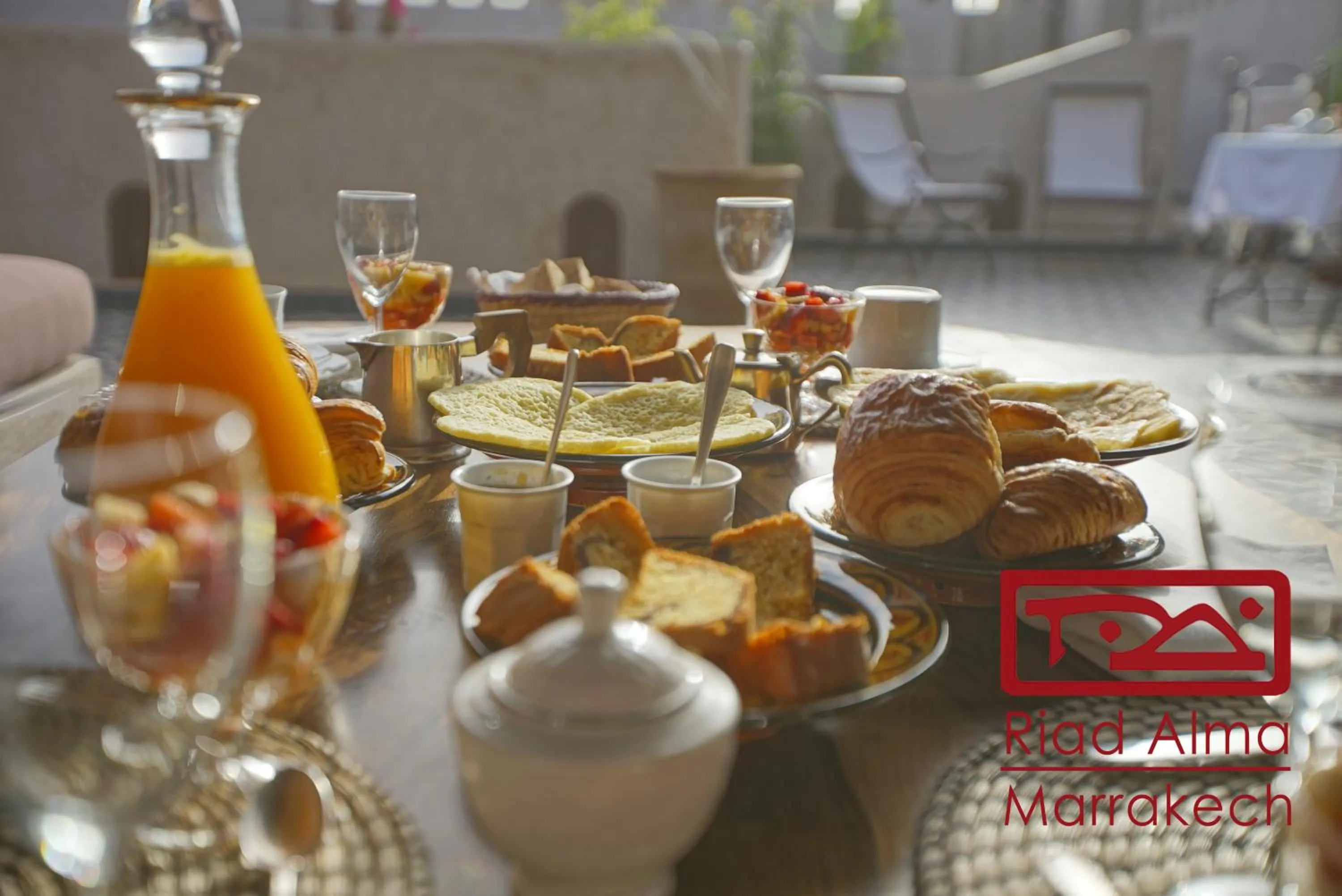 Breakfast in Riad Alma