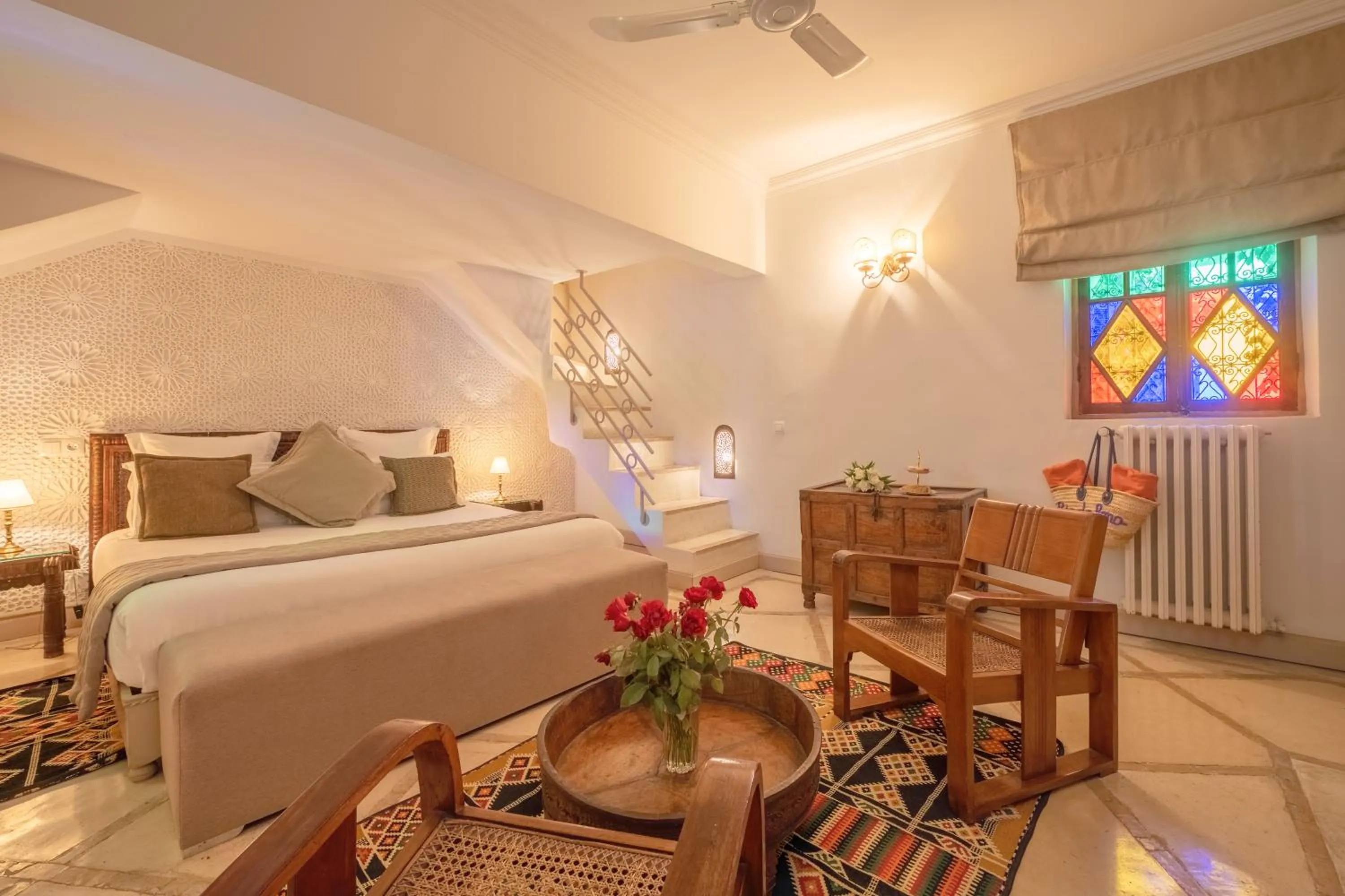 Bedroom, Bed in Riad Alma