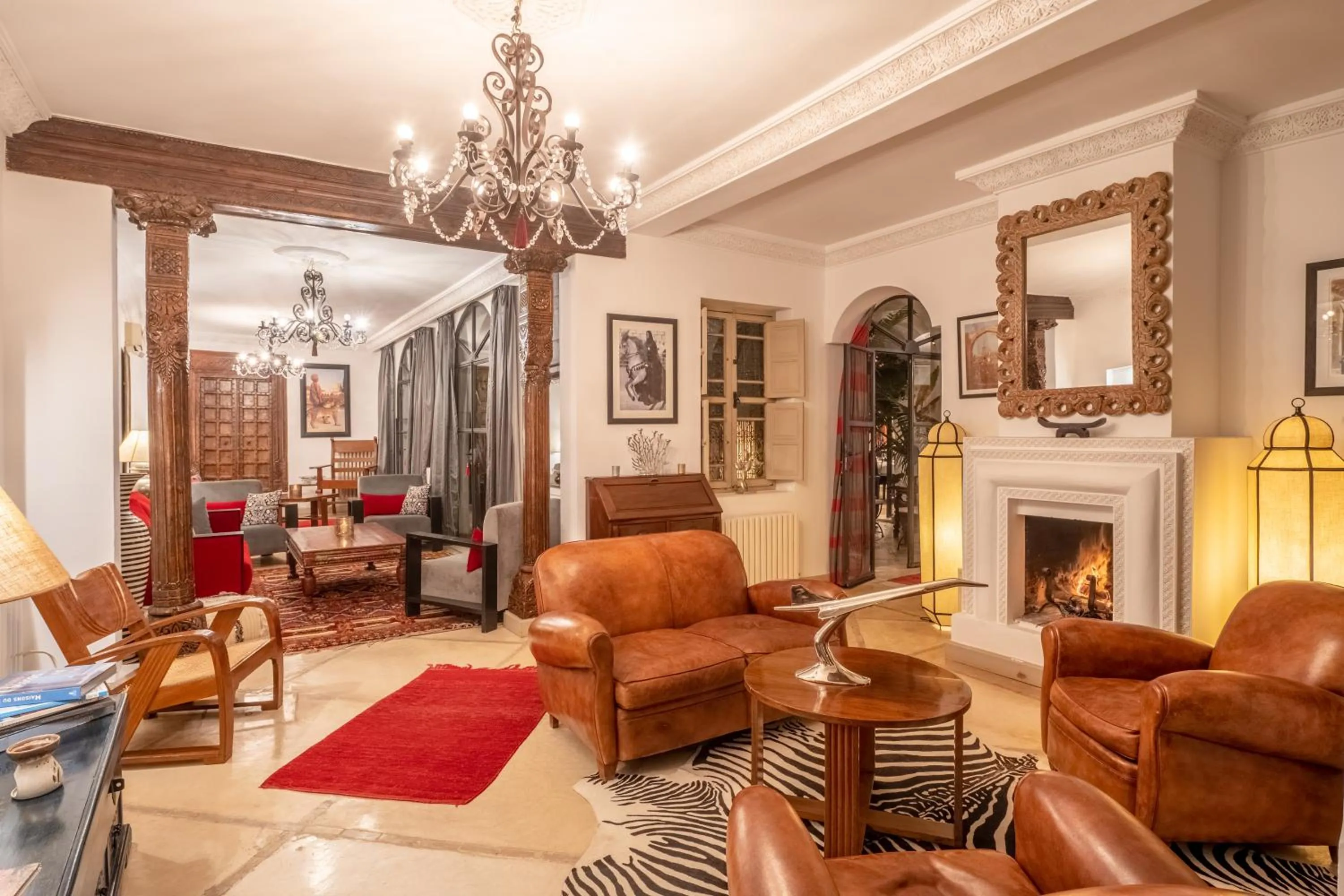 Living room in Riad Alma