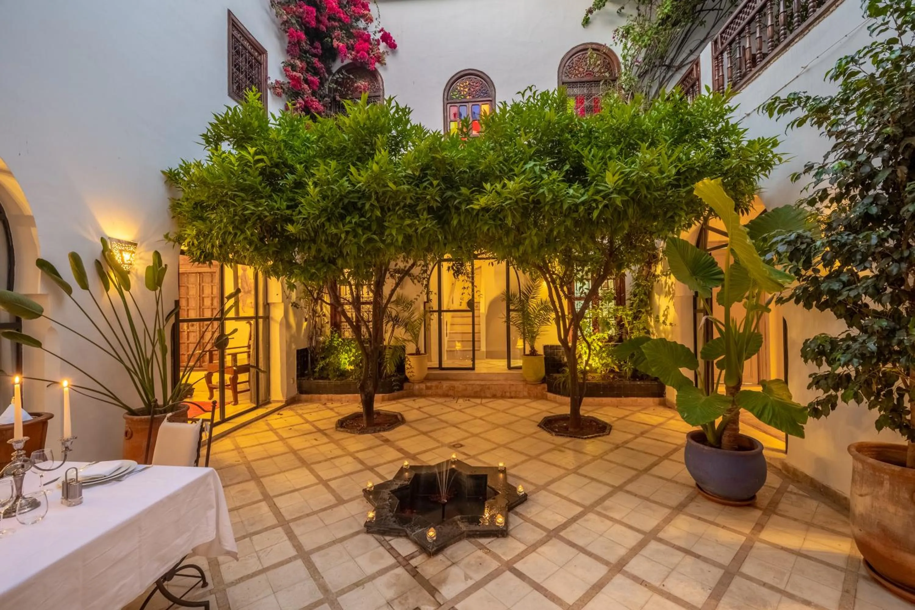 Patio in Riad Alma